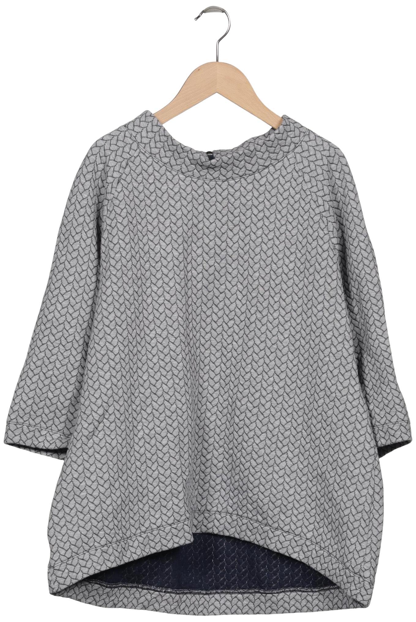 

Ulla Popken Damen Sweatshirt, grau, Gr. 42