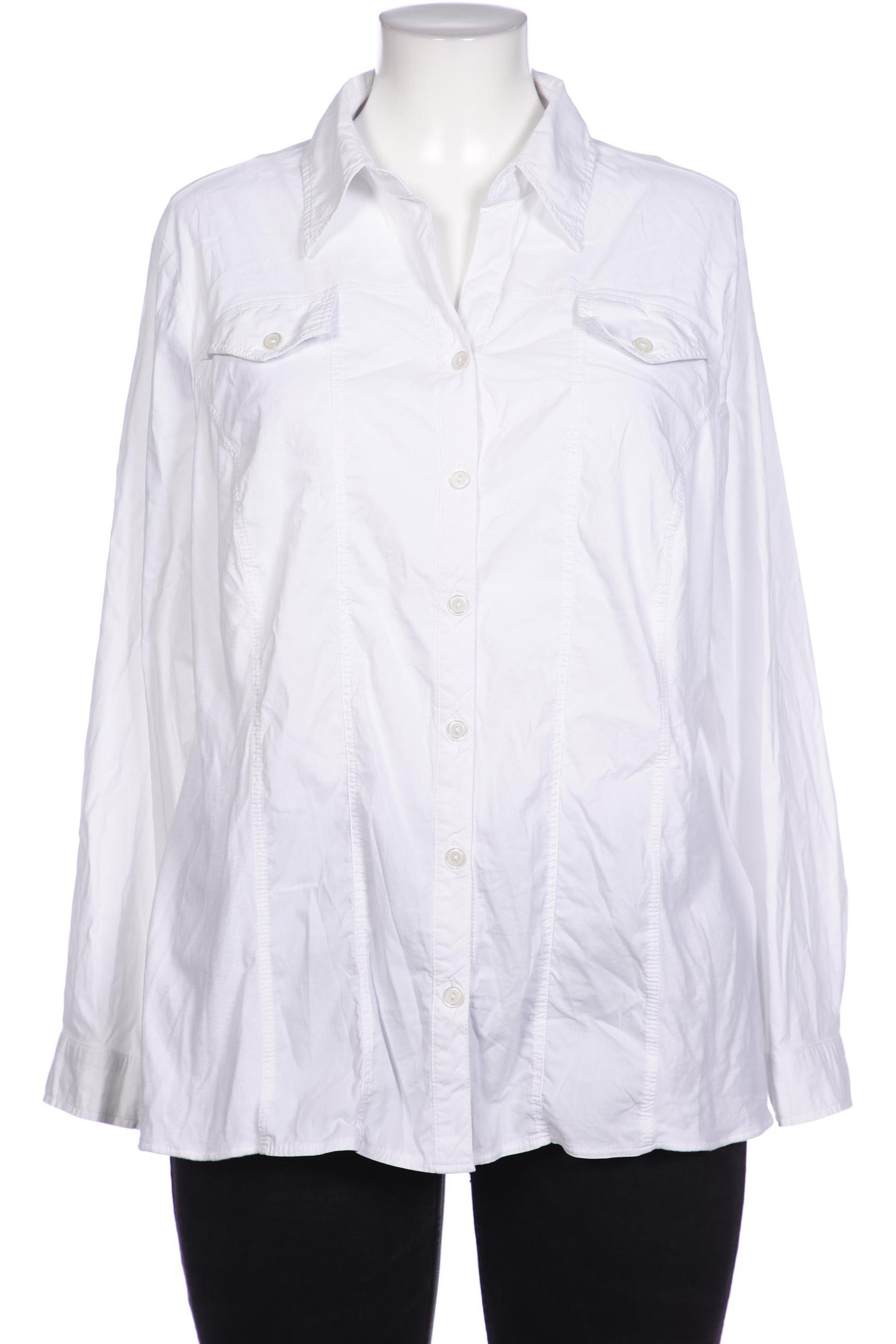 

Ulla Popken Damen Bluse, weiß, Gr. 46