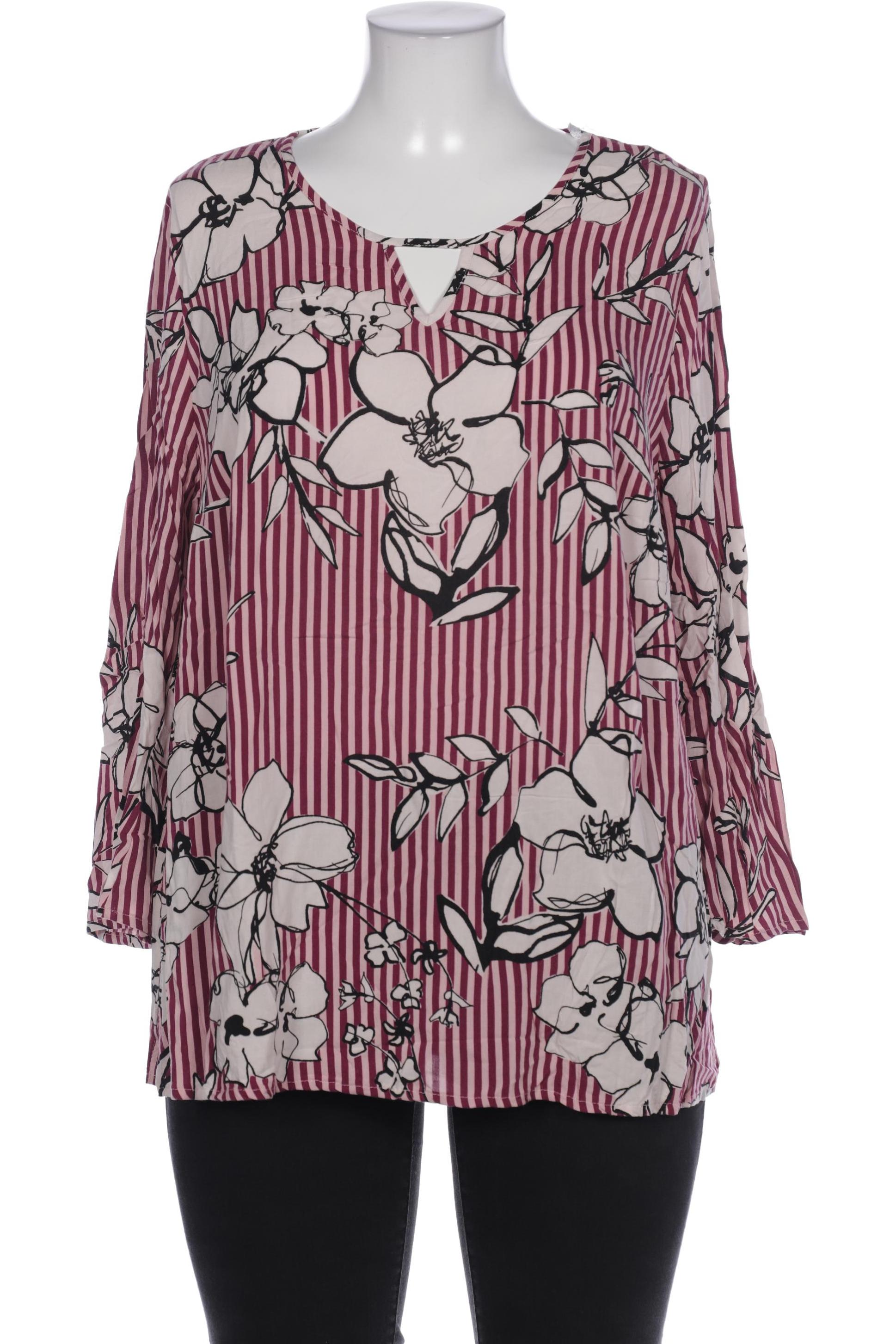 

Ulla Popken Damen Bluse, bordeaux, Gr. 46