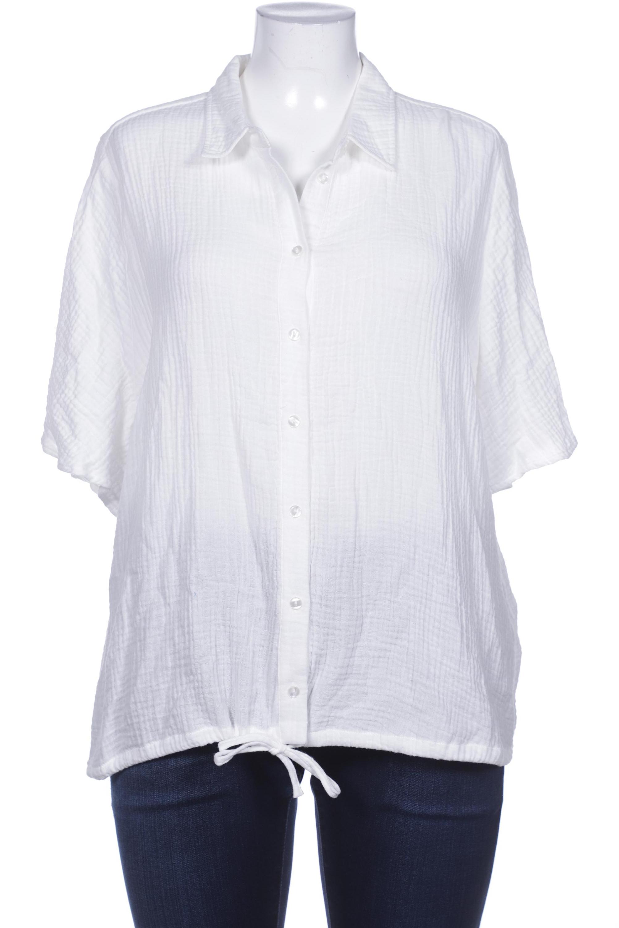 

Ulla Popken Damen Bluse, weiß, Gr. 46