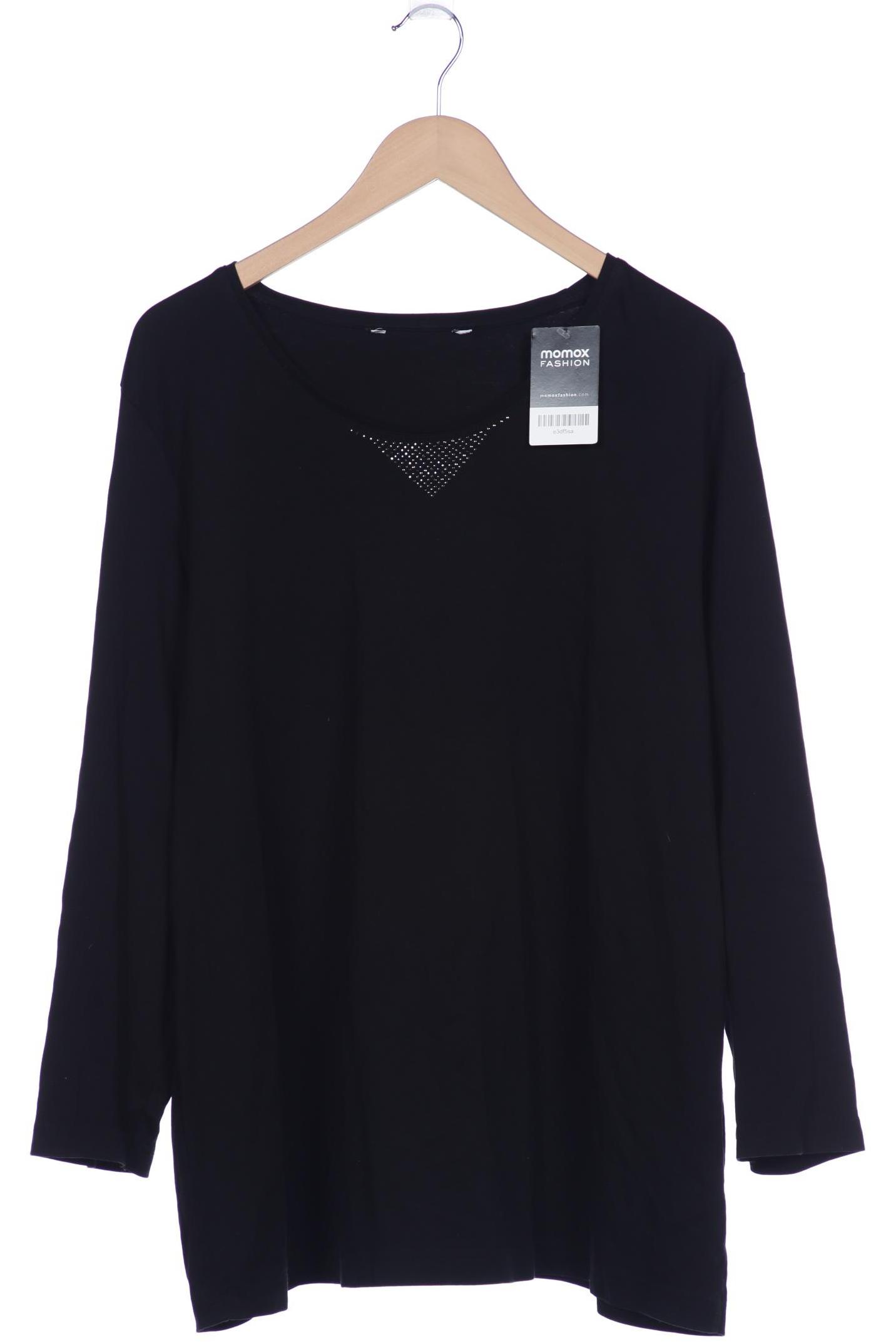 

Ulla Popken Damen Langarmshirt, schwarz, Gr. 48