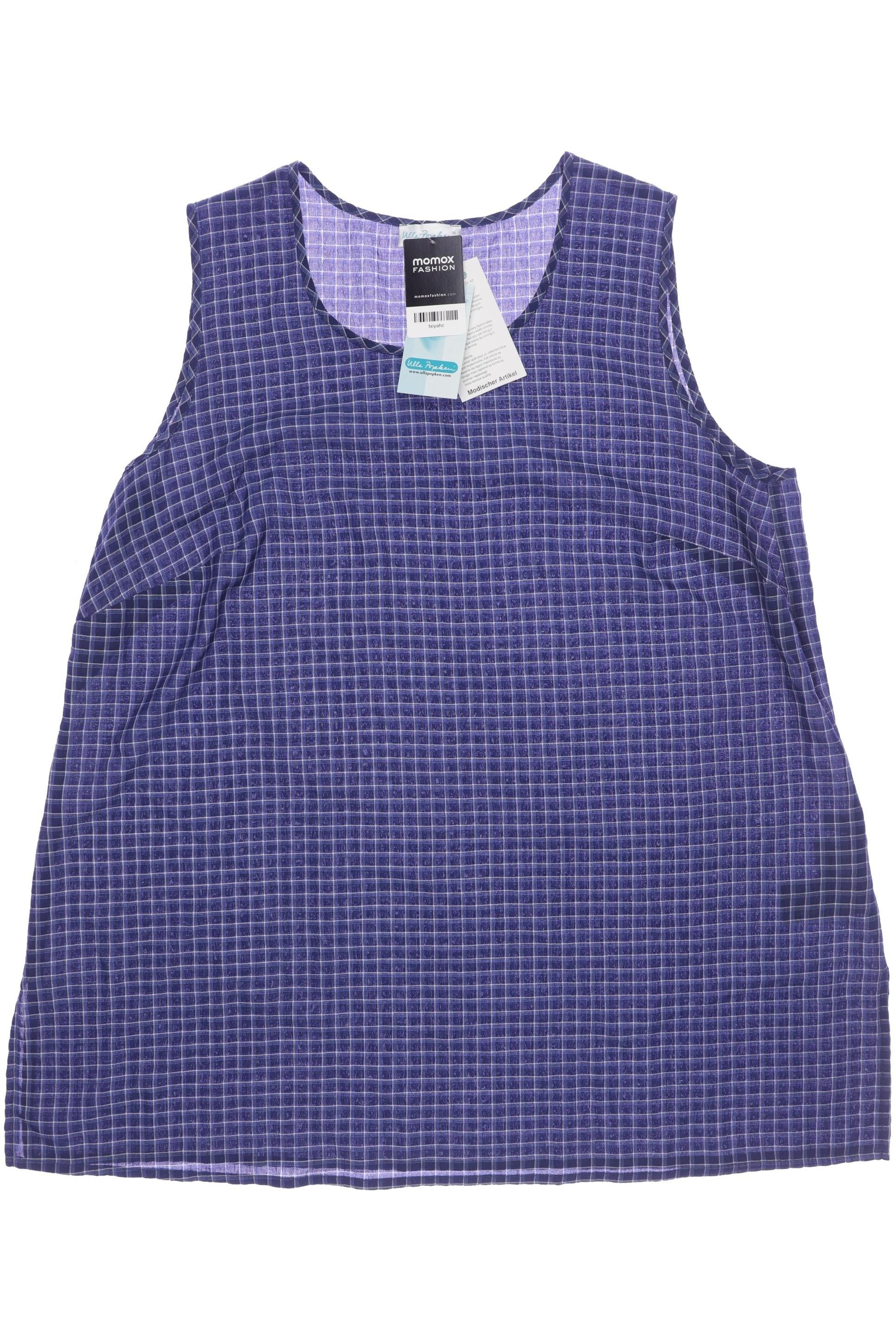 

Ulla Popken Damen Top, blau, Gr. 52