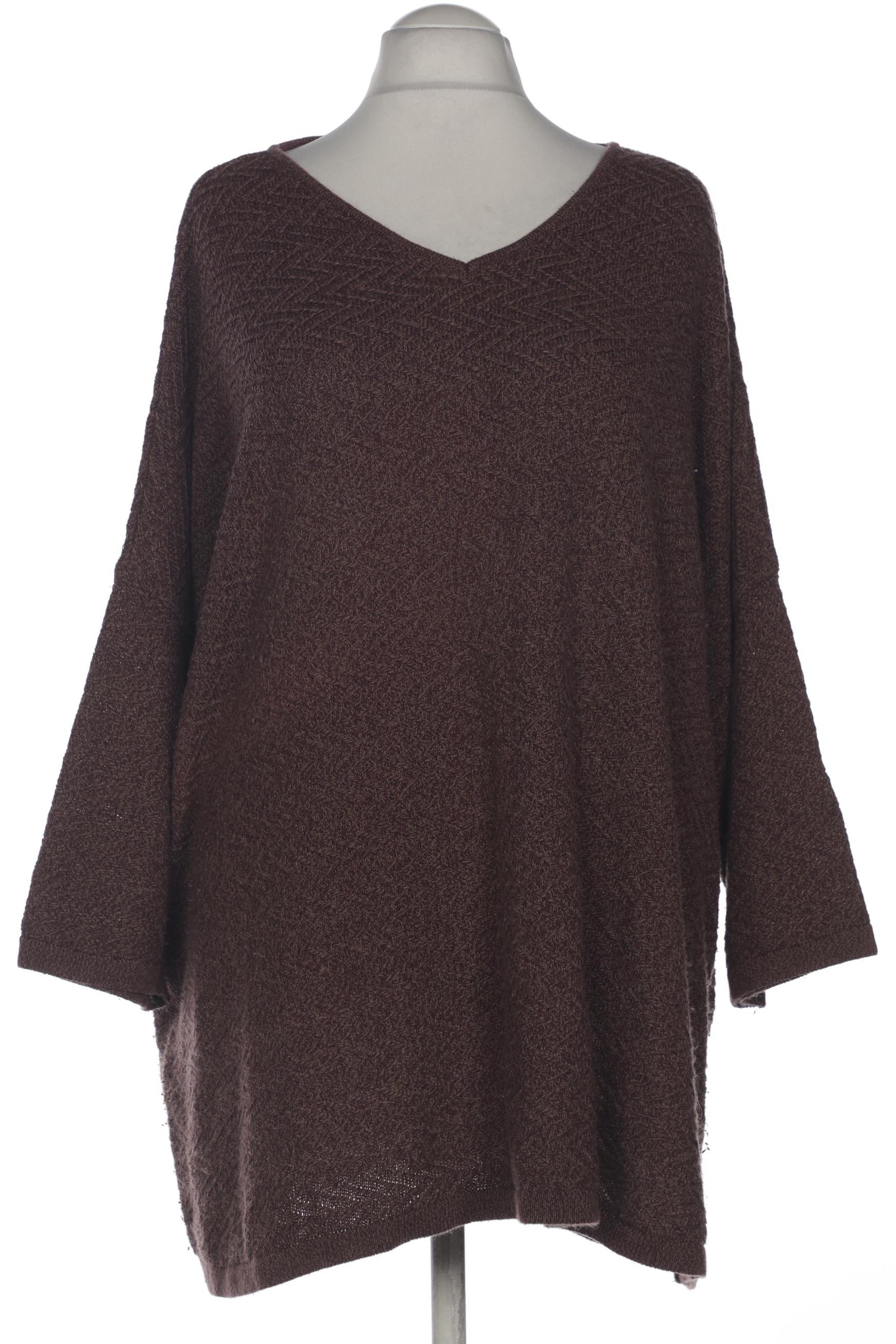 

Ulla Popken Damen Pullover, braun, Gr. 56