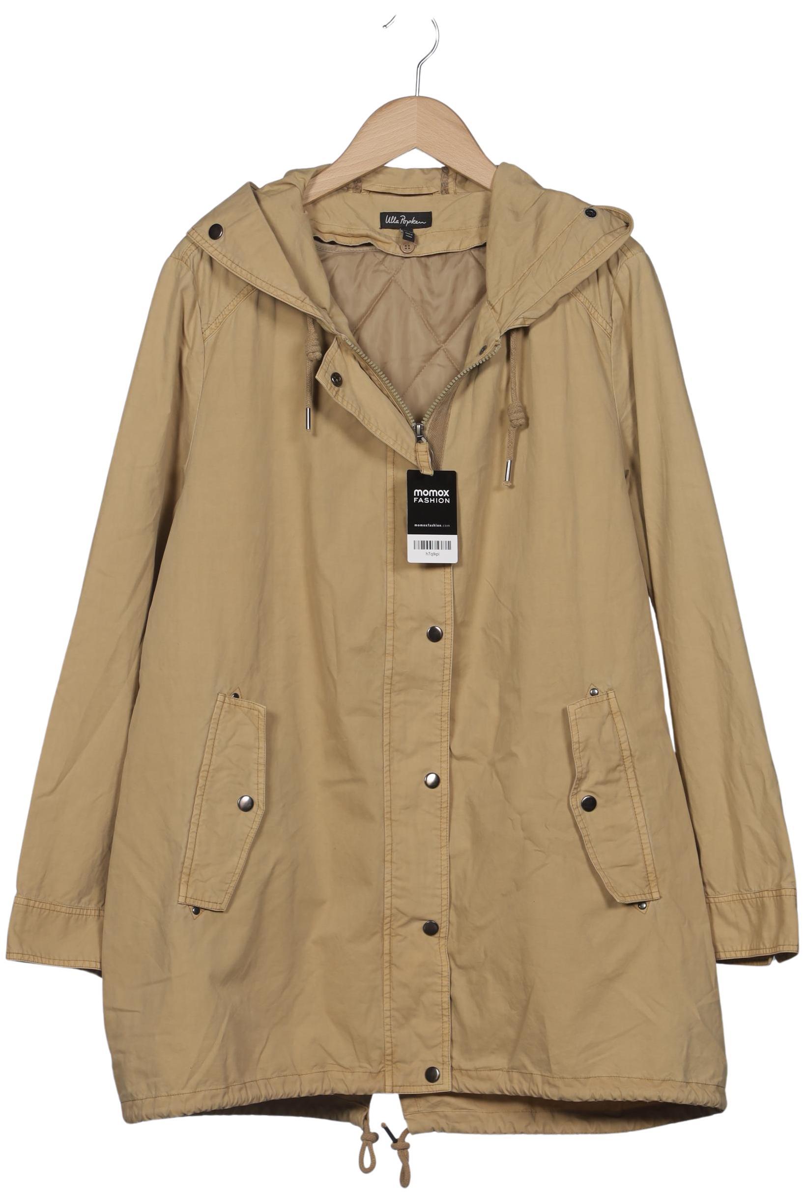 

Ulla Popken Damen Mantel, beige, Gr. 46