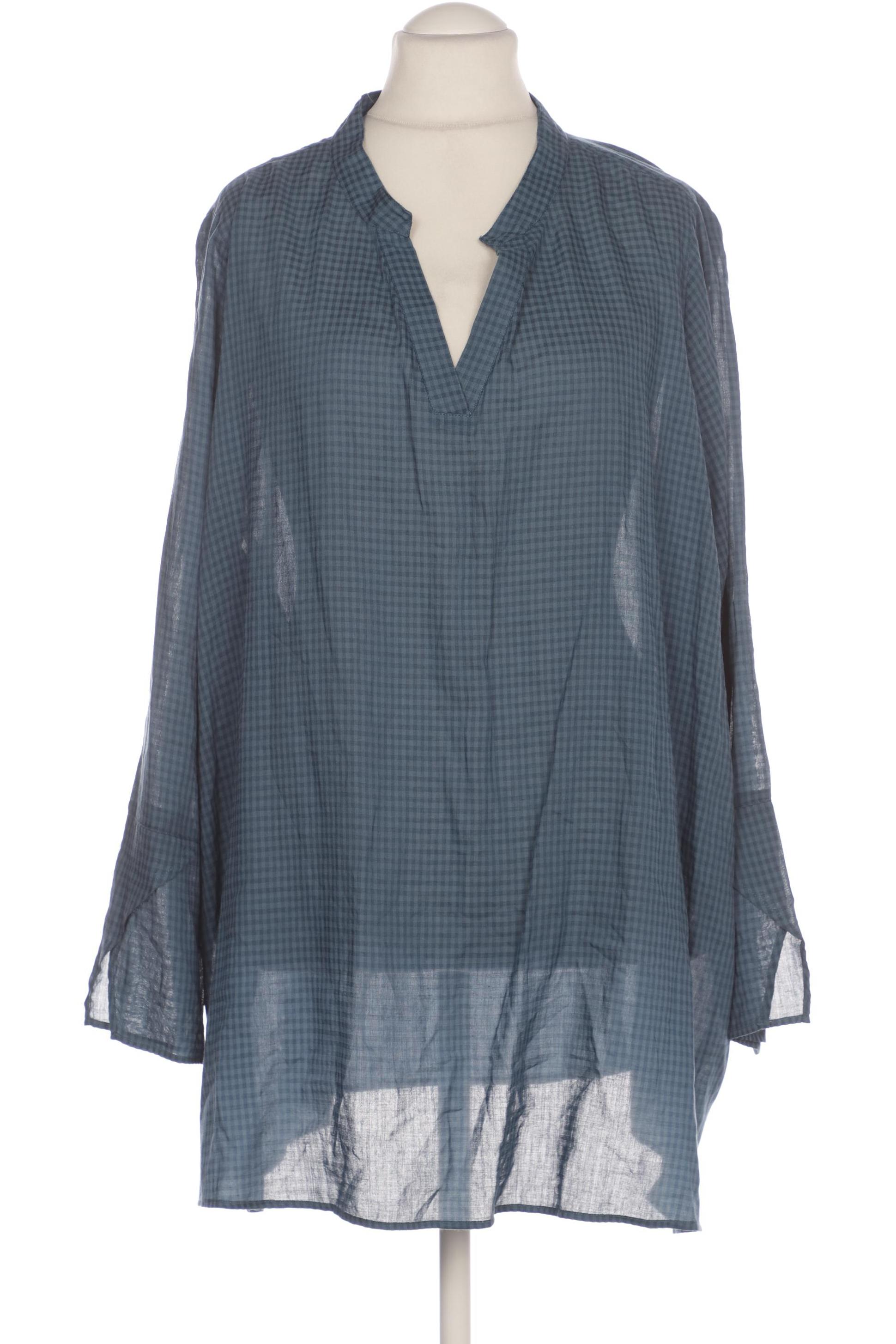 

Ulla Popken Damen Bluse, blau, Gr. 54