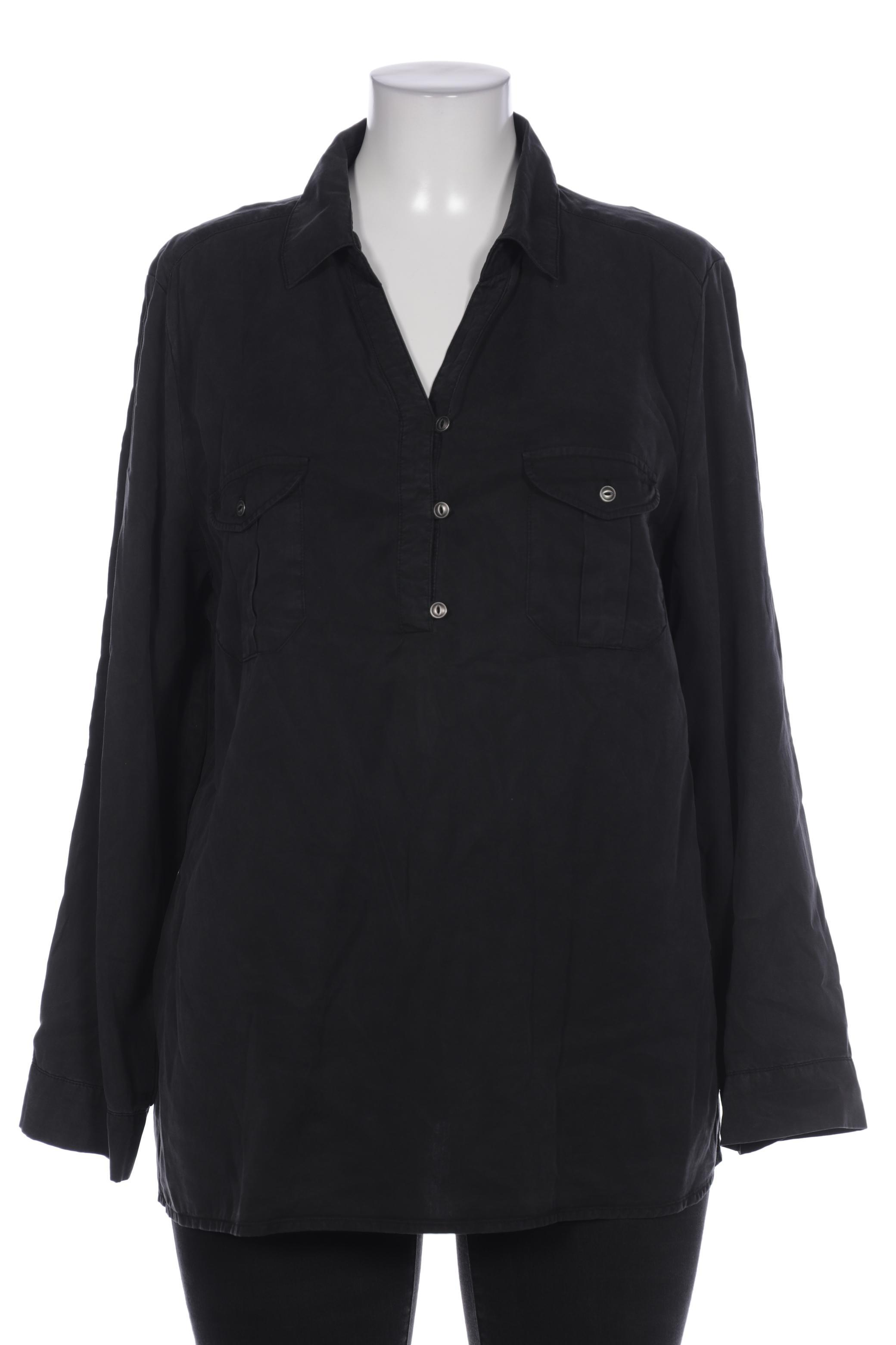 

Ulla Popken Damen Bluse, schwarz, Gr. 46