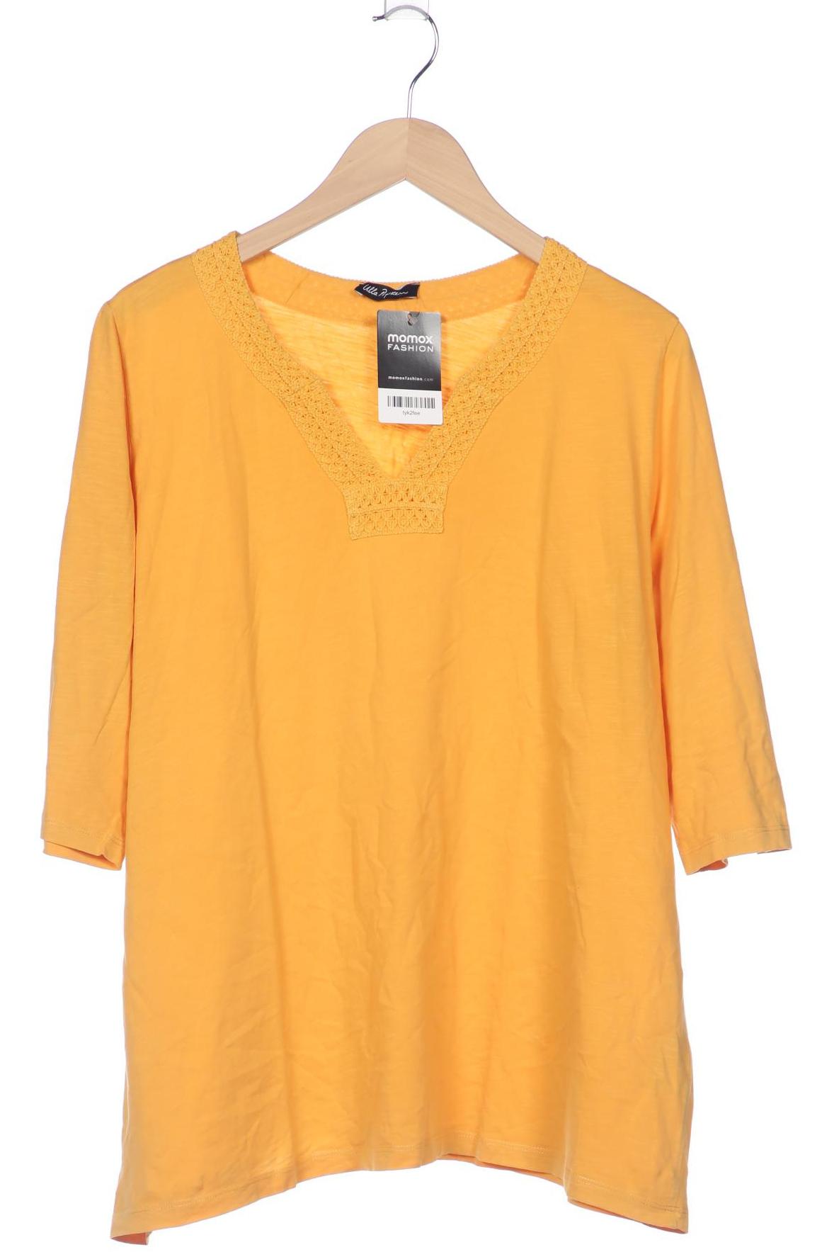 

Ulla Popken Damen T-Shirt, gelb, Gr. 48