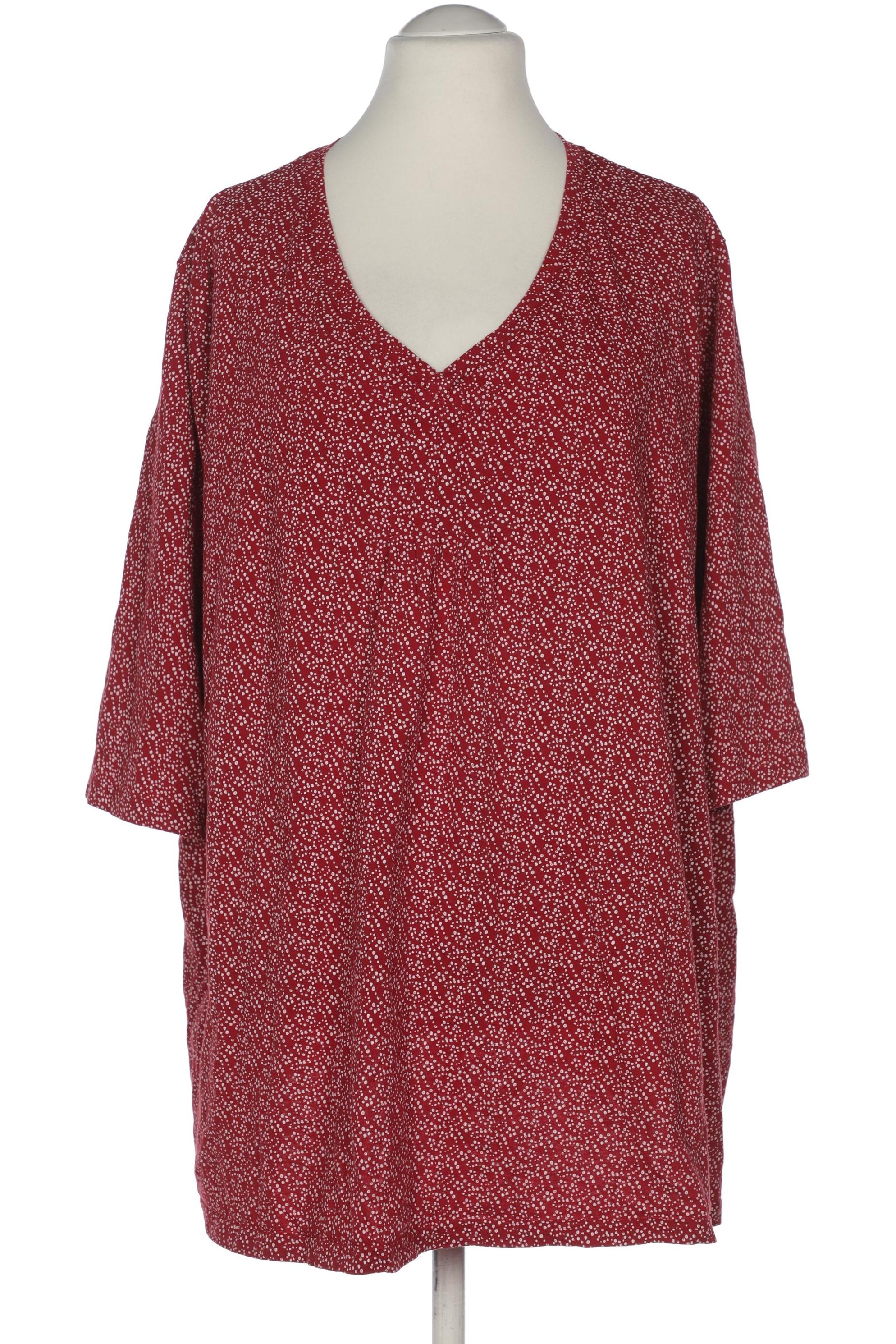 

Ulla Popken Damen T-Shirt, bordeaux, Gr. 58