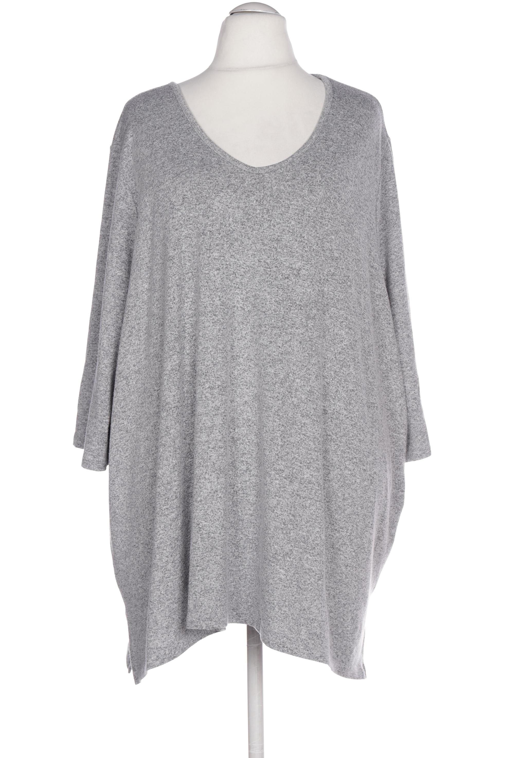 

Ulla Popken Damen Pullover, grau, Gr. 60