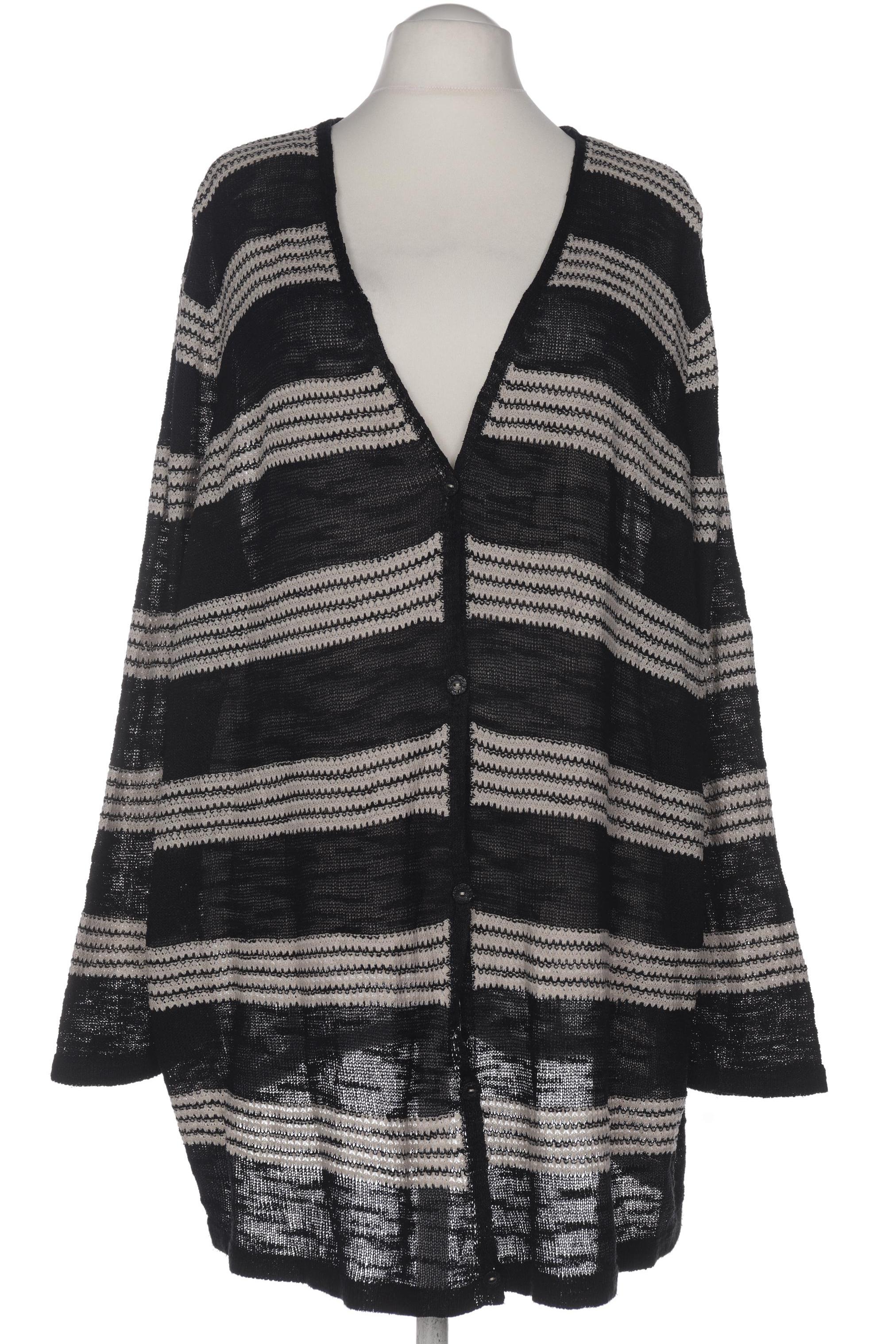 

Ulla Popken Damen Strickjacke, schwarz, Gr. 54