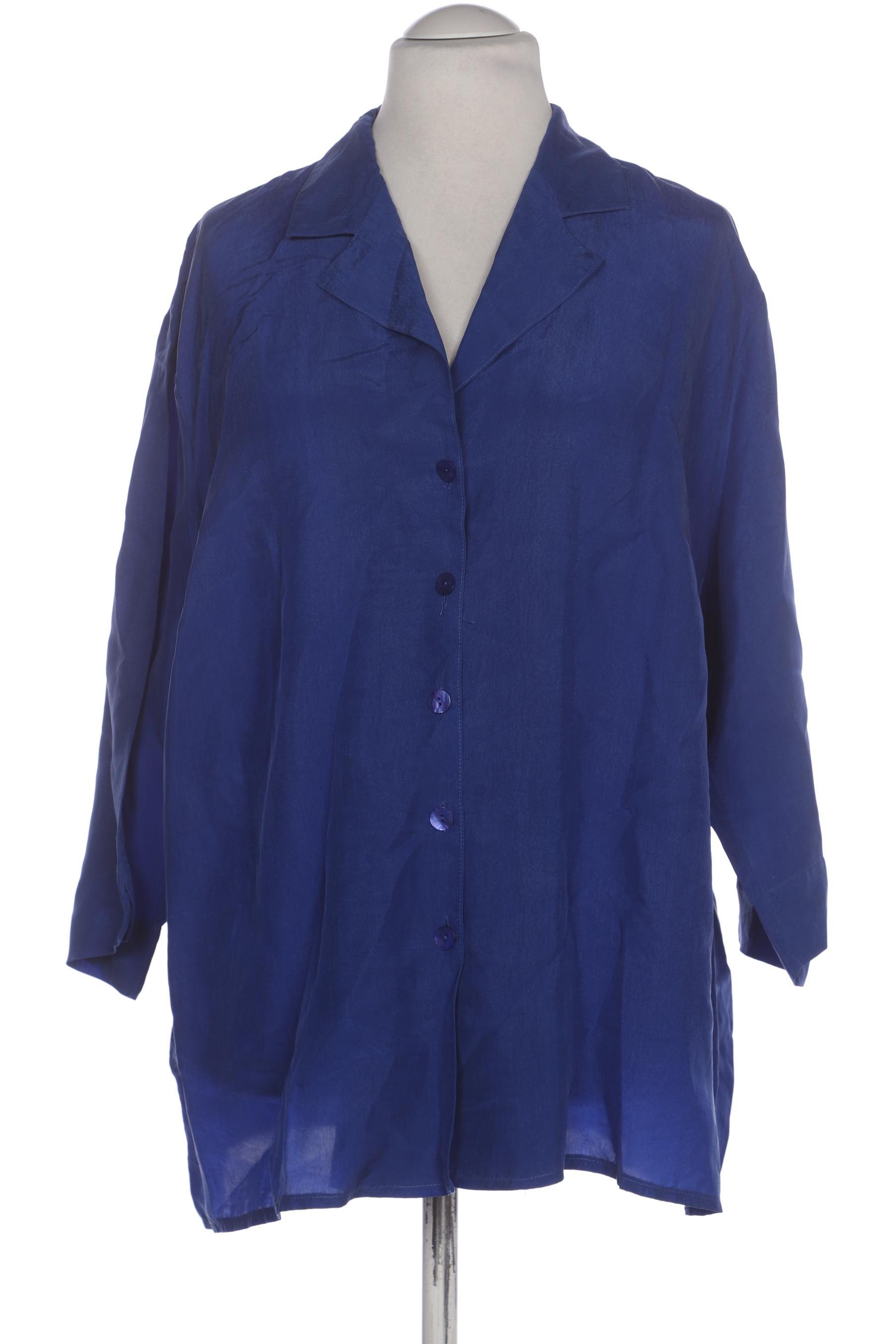 

Ulla Popken Damen Bluse, blau, Gr. 56