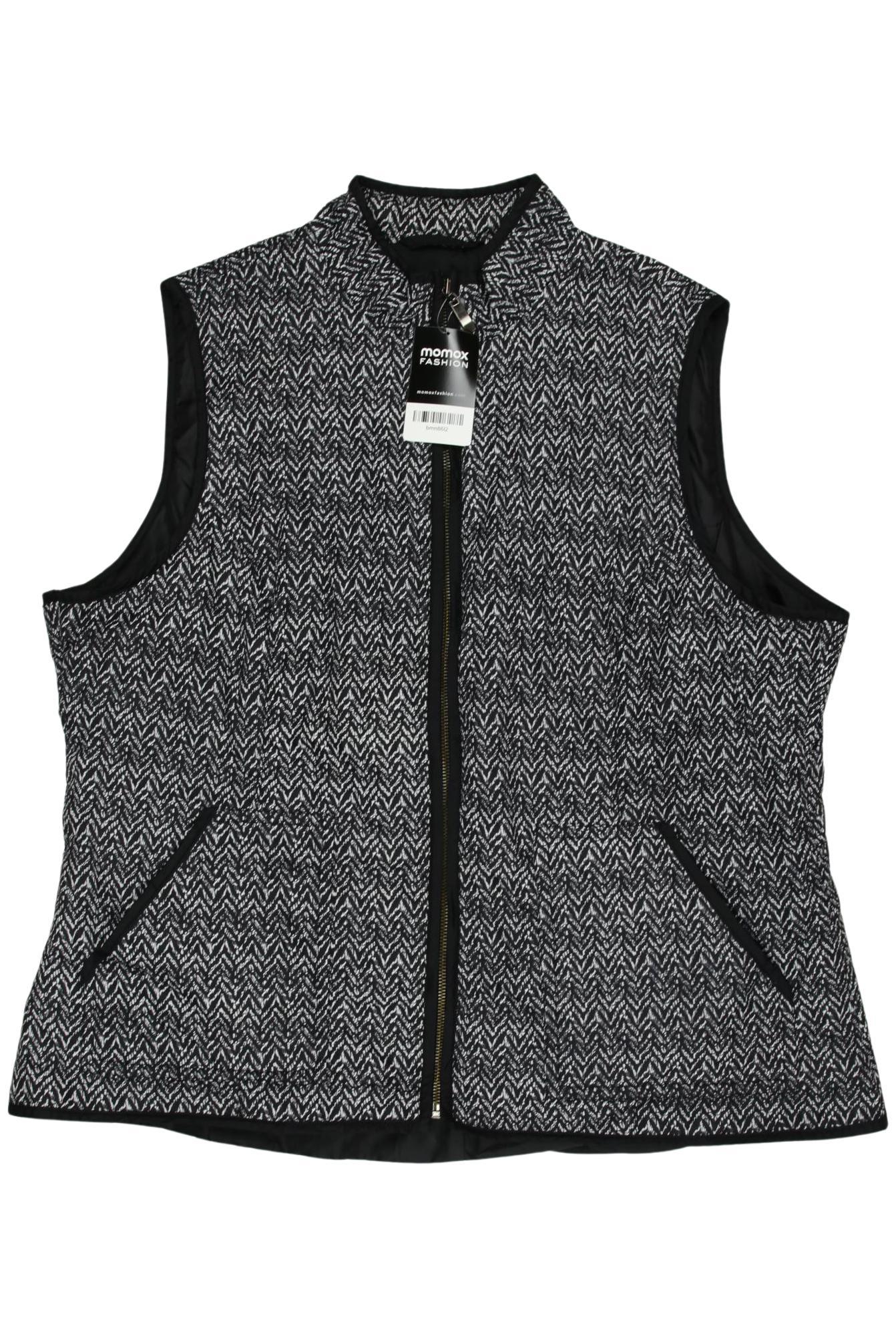 

Ulla Popken Damen Weste, schwarz, Gr. 46