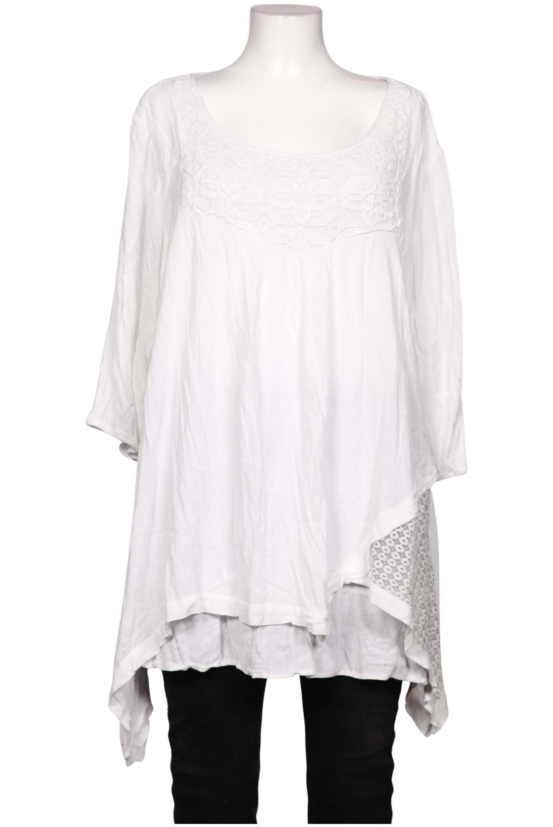 

Ulla Popken Damen Bluse, weiß, Gr. 48