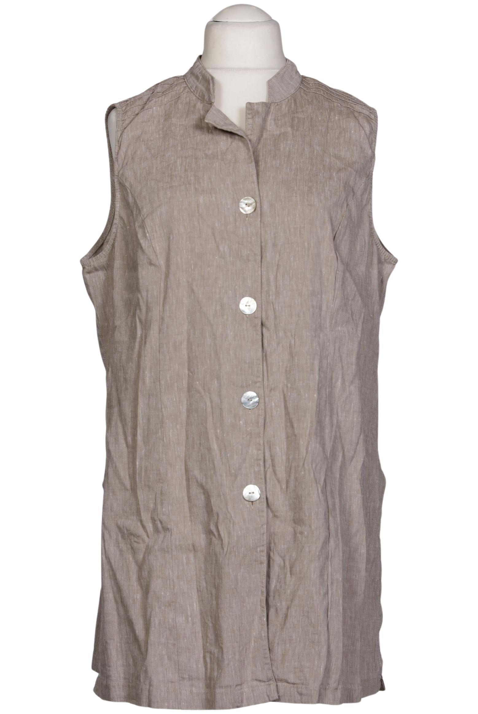 

Ulla Popken Damen Bluse, beige, Gr. 46