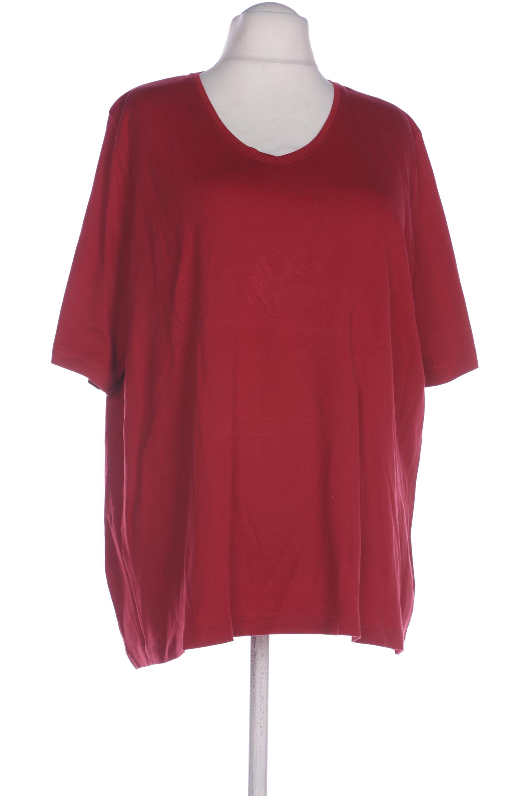 

Ulla Popken Damen T-Shirt, rot, Gr. 56