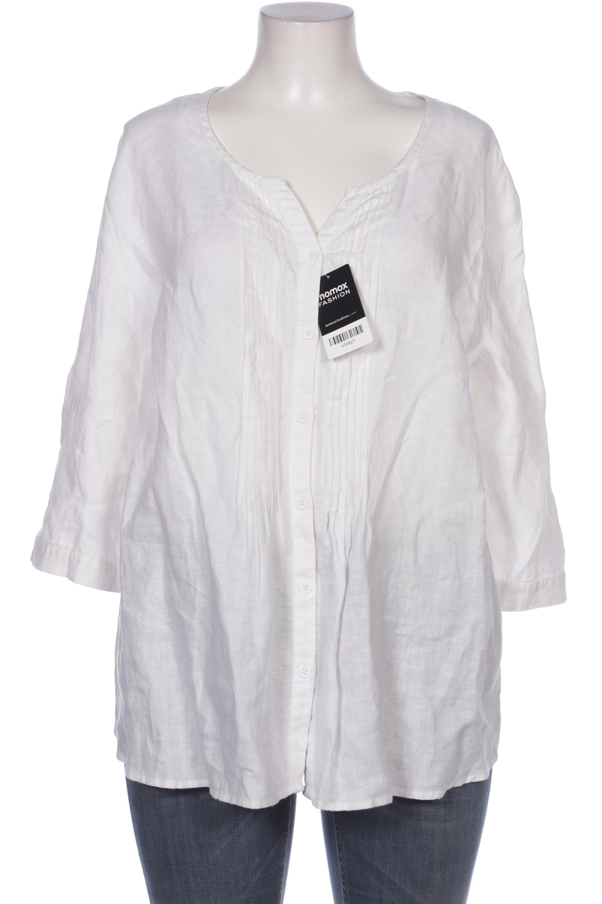 

Ulla Popken Damen Bluse, weiß, Gr. 46