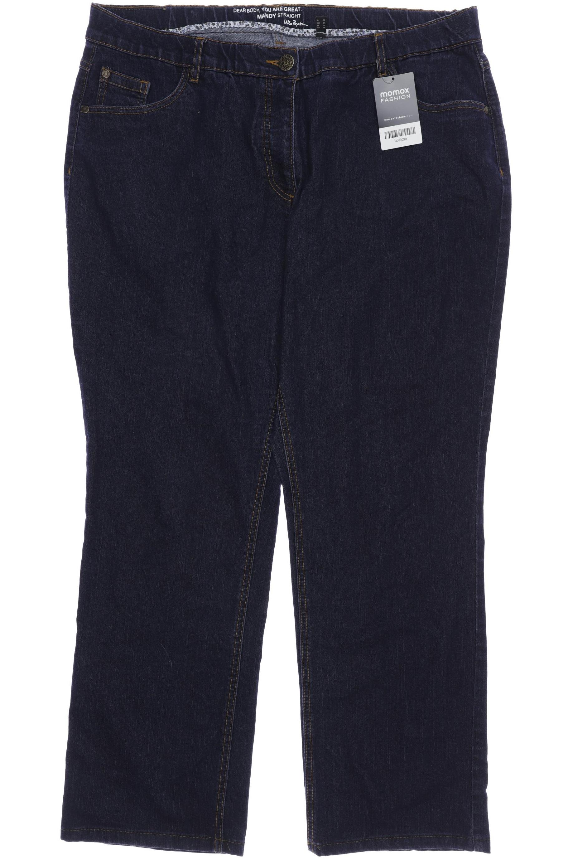 

Ulla Popken Damen Jeans, marineblau, Gr. 24