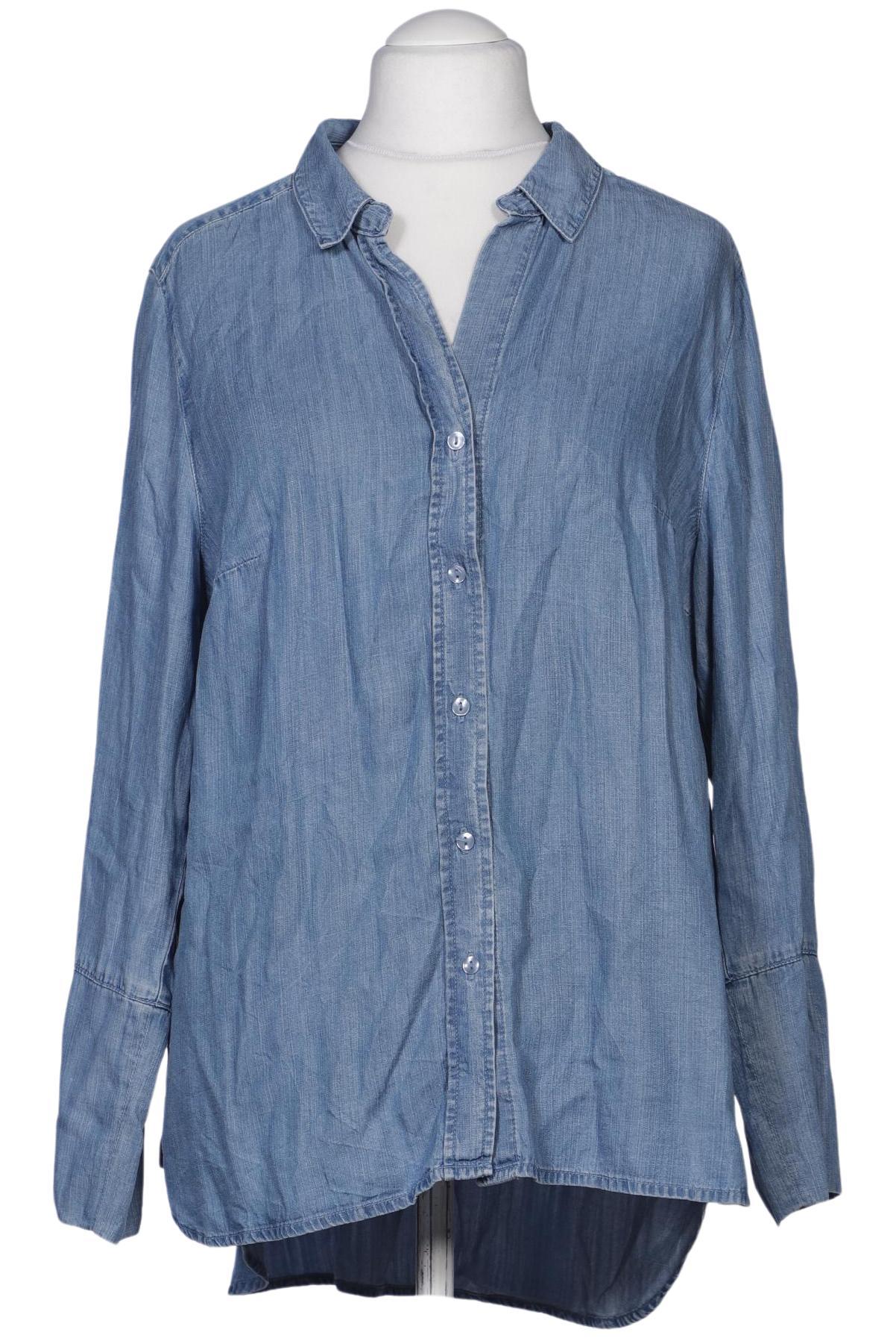 

Ulla Popken Damen Bluse, blau, Gr. 46