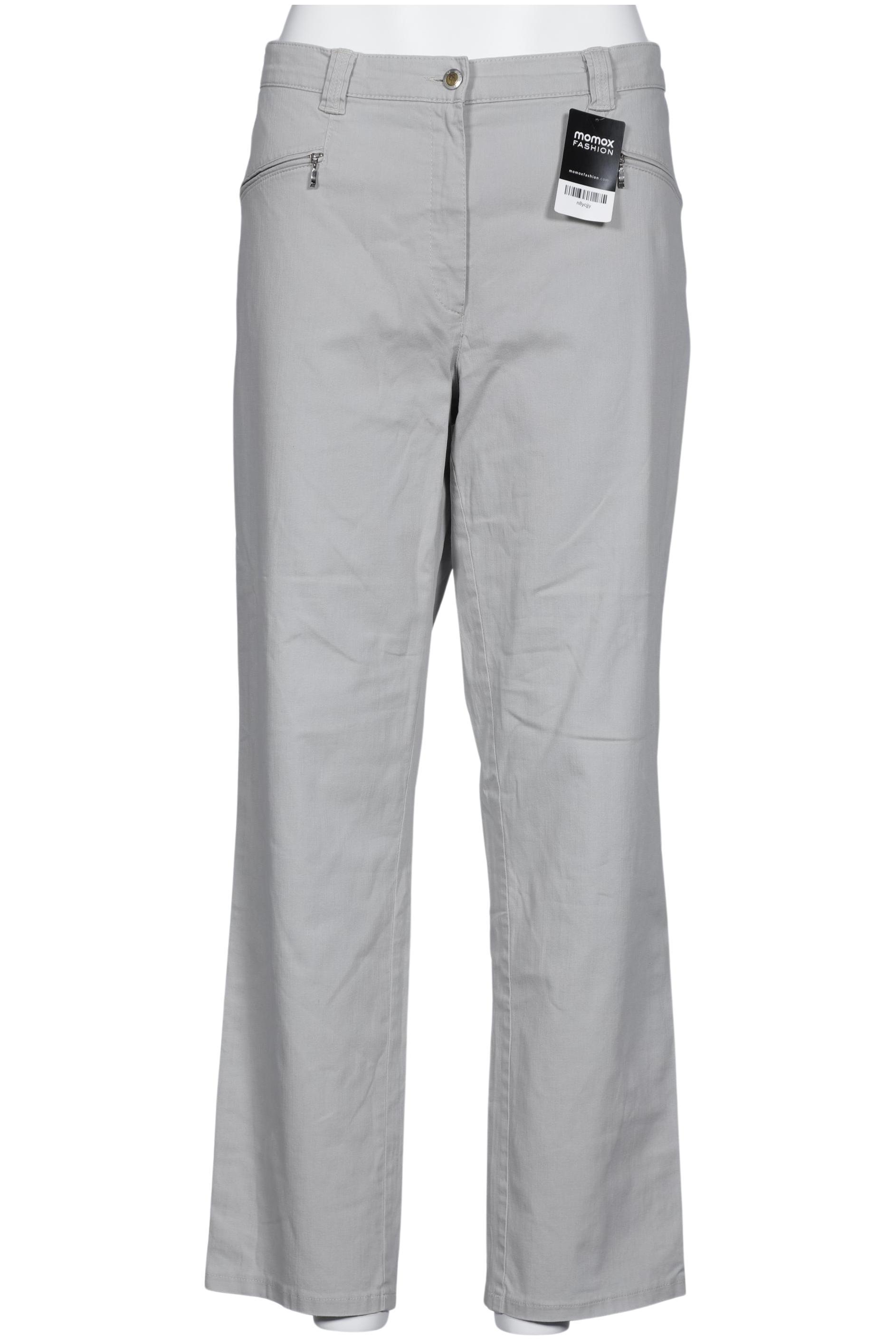 

Ulla Popken Damen Stoffhose, grau, Gr. 48