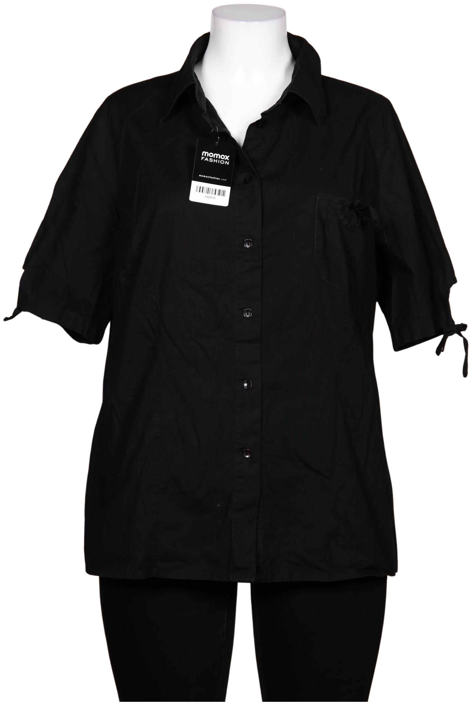 

Ulla Popken Damen Bluse, schwarz, Gr. 46