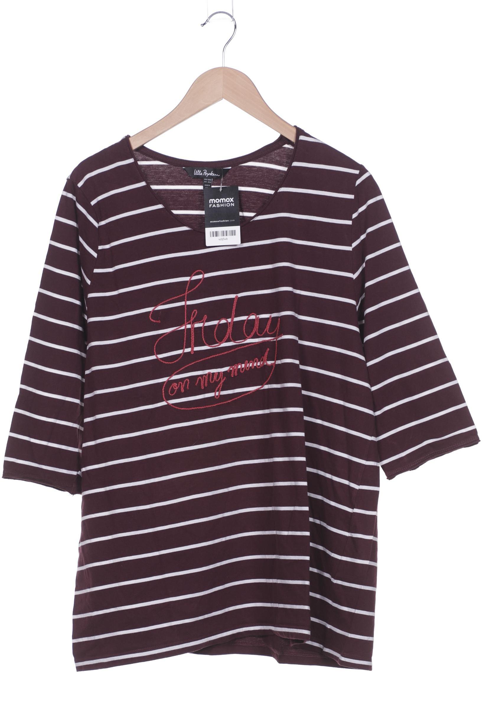 

Ulla Popken Damen Langarmshirt, bordeaux, Gr. 50
