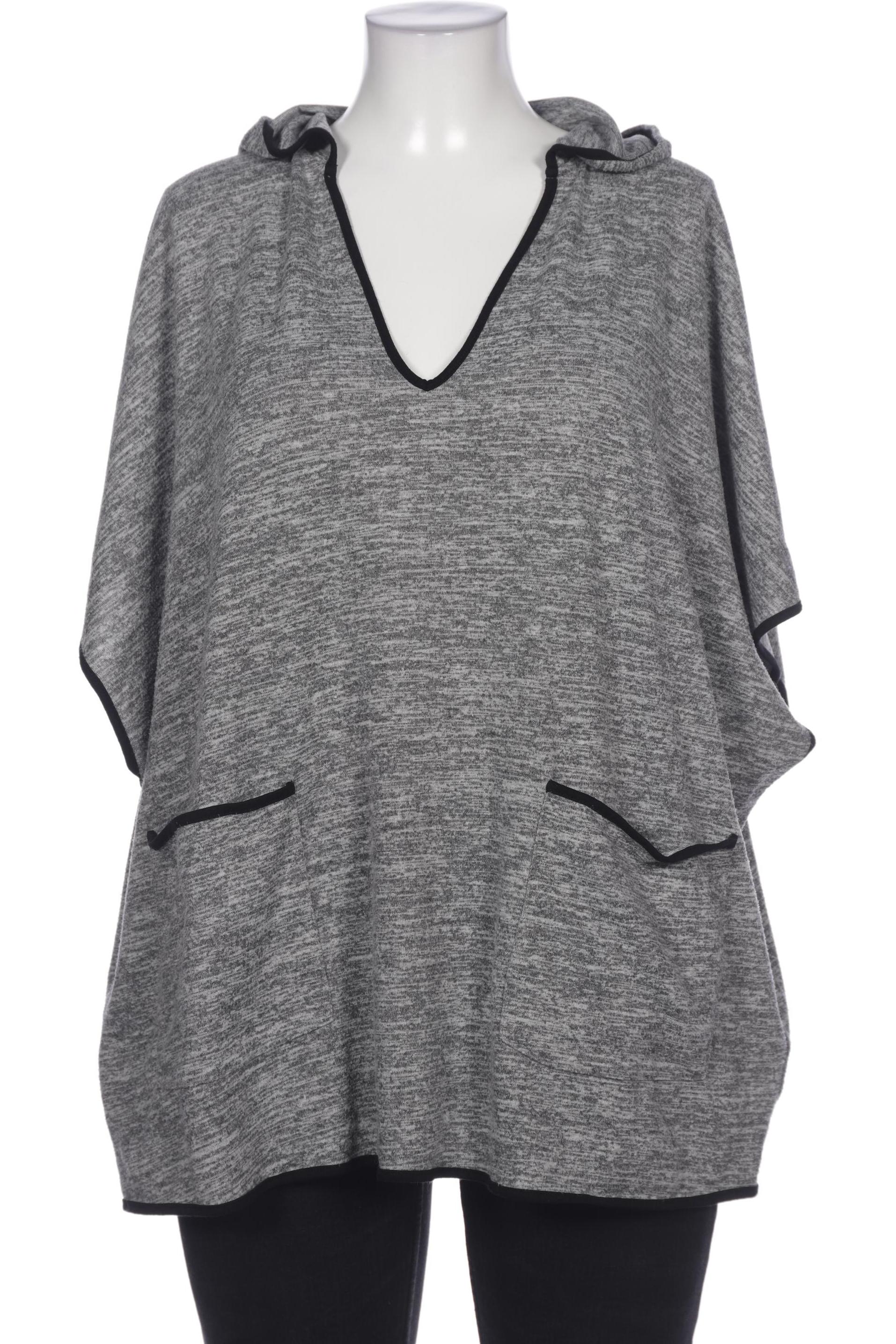 

Ulla Popken Damen Kapuzenpullover, grau