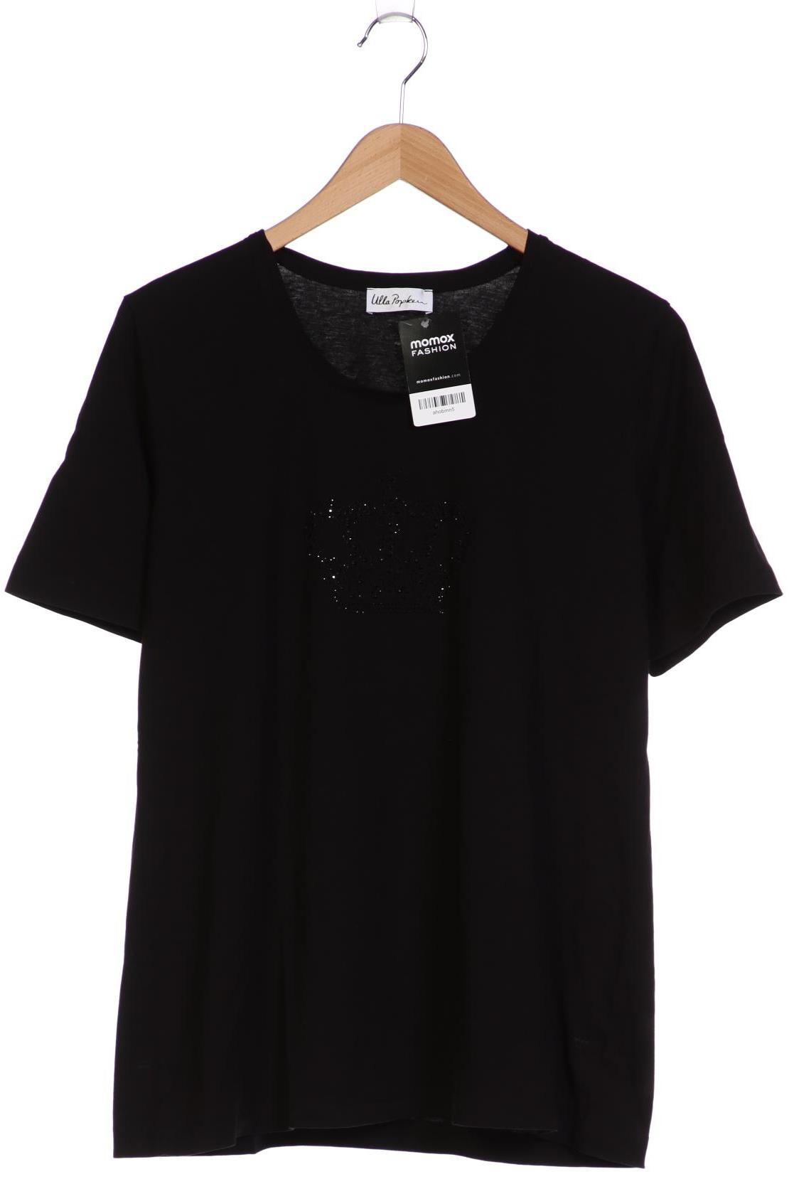 

Ulla Popken Damen T-Shirt, schwarz, Gr. 46