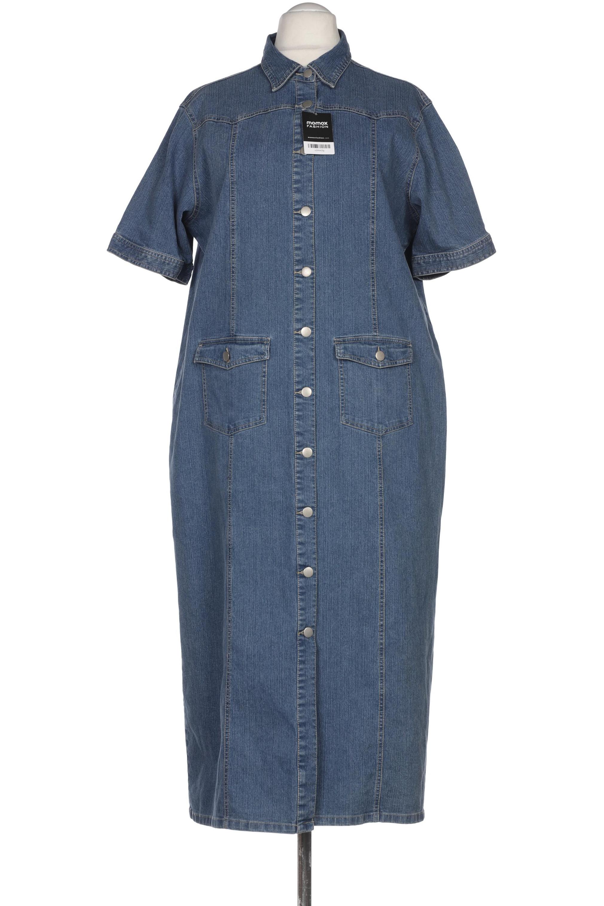

Ulla Popken Damen Kleid, blau, Gr. 48