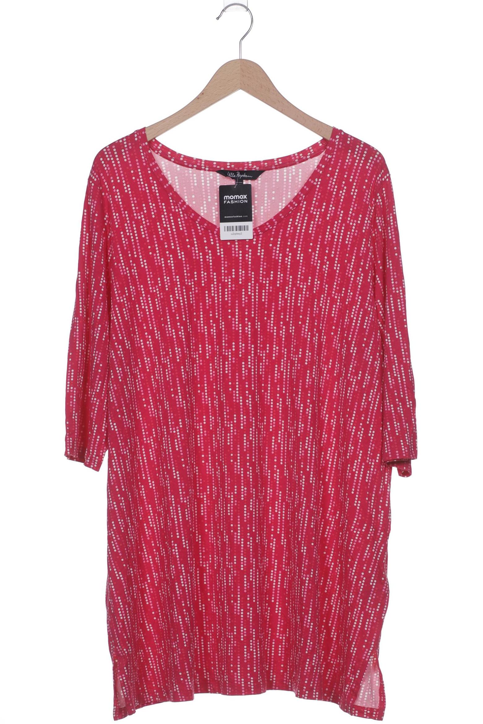 

Ulla Popken Damen Langarmshirt, pink, Gr. 50
