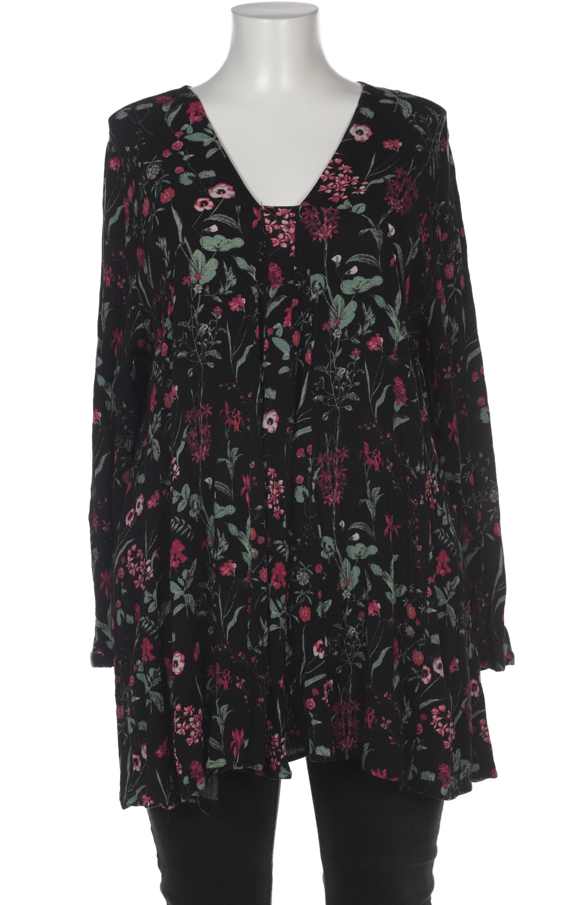 

Ulla Popken Damen Bluse, schwarz, Gr. 46