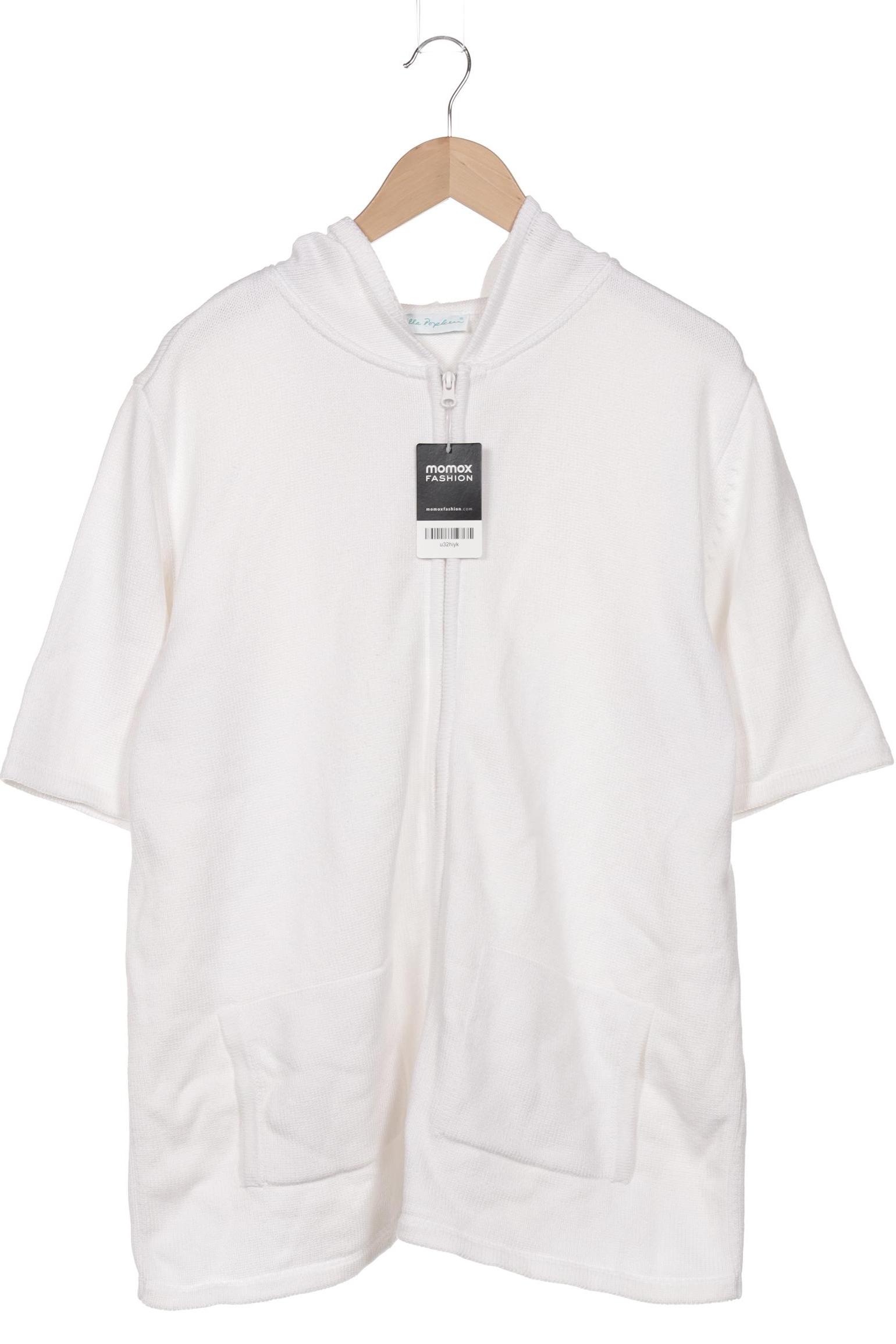 

Ulla Popken Damen Kapuzenpullover, weiß, Gr. 46
