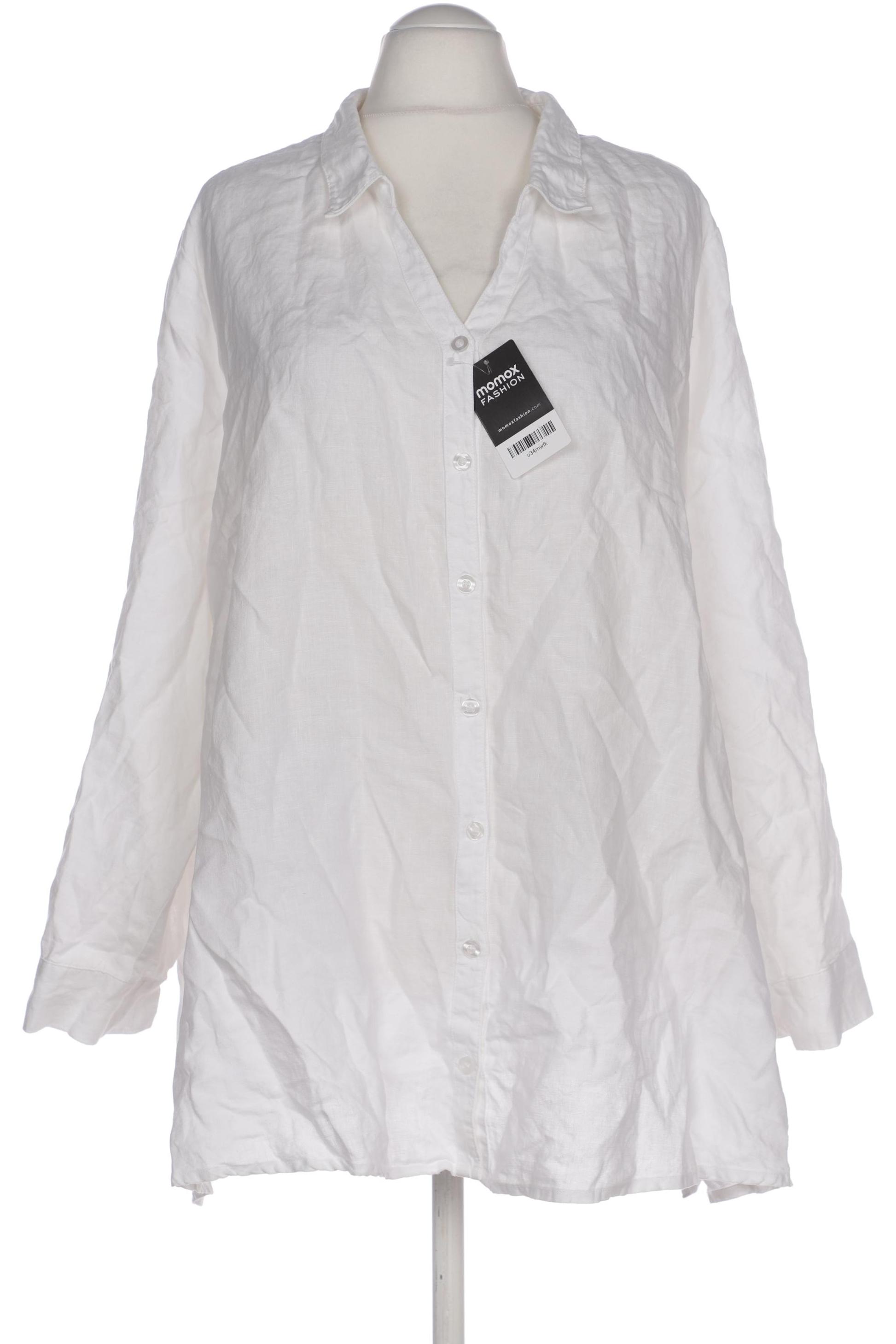 

Ulla Popken Damen Bluse, weiß, Gr. 58