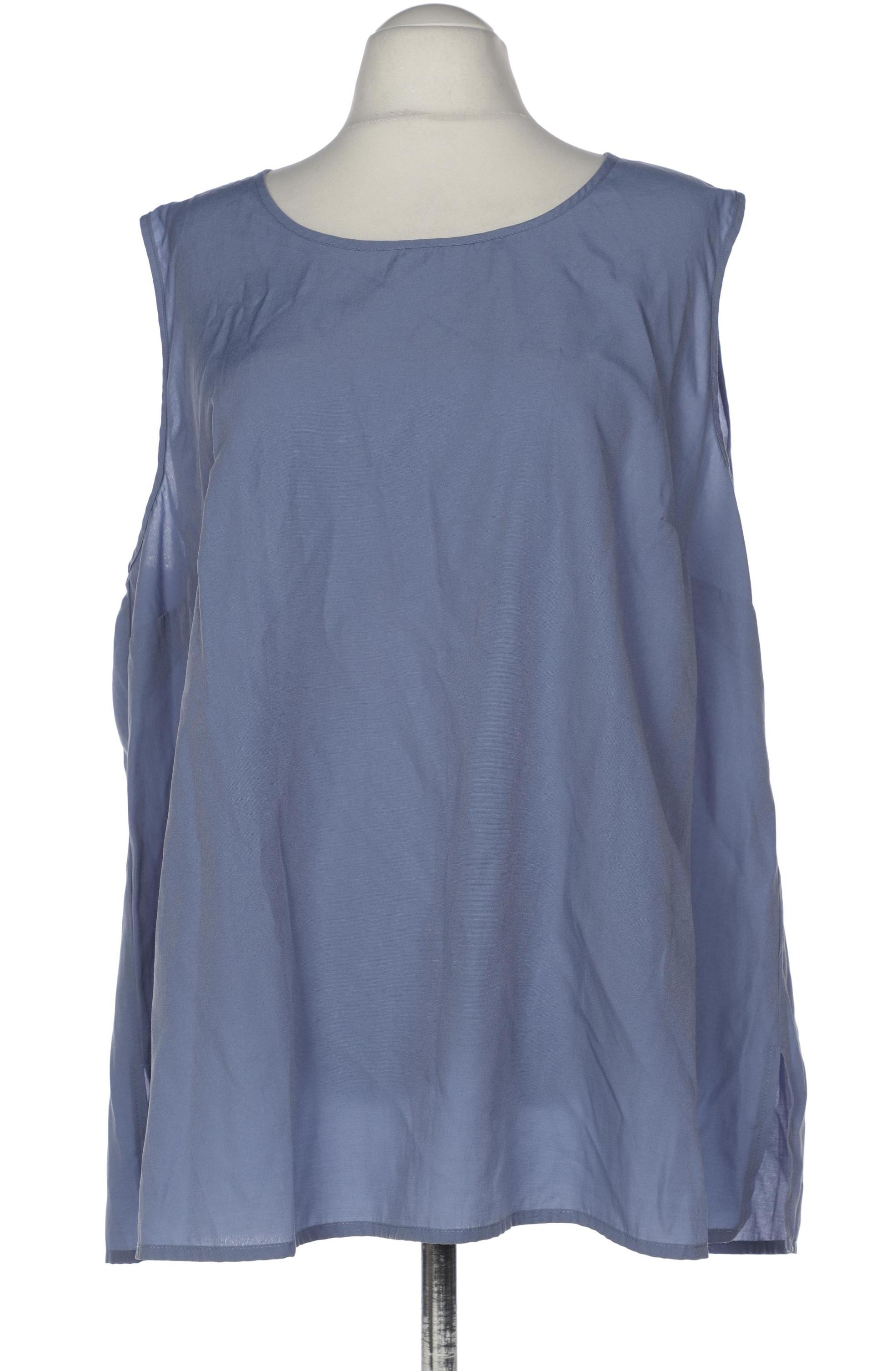 

Ulla Popken Damen Bluse, blau, Gr. 56