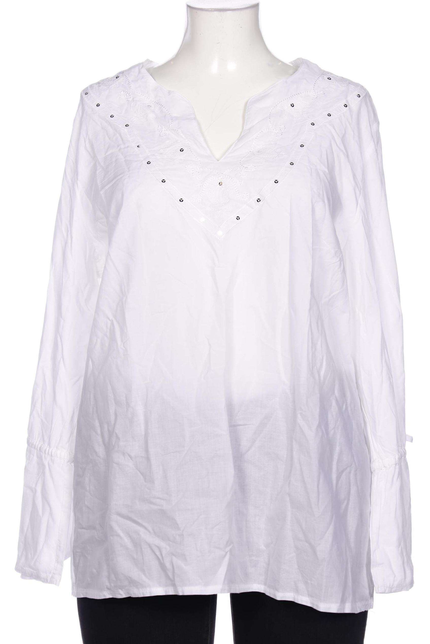 

Ulla Popken Damen Bluse, weiß, Gr. 46