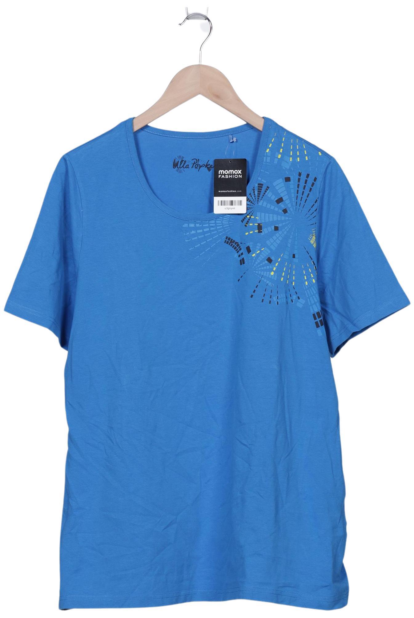 

Ulla Popken Damen T-Shirt, blau, Gr. 46