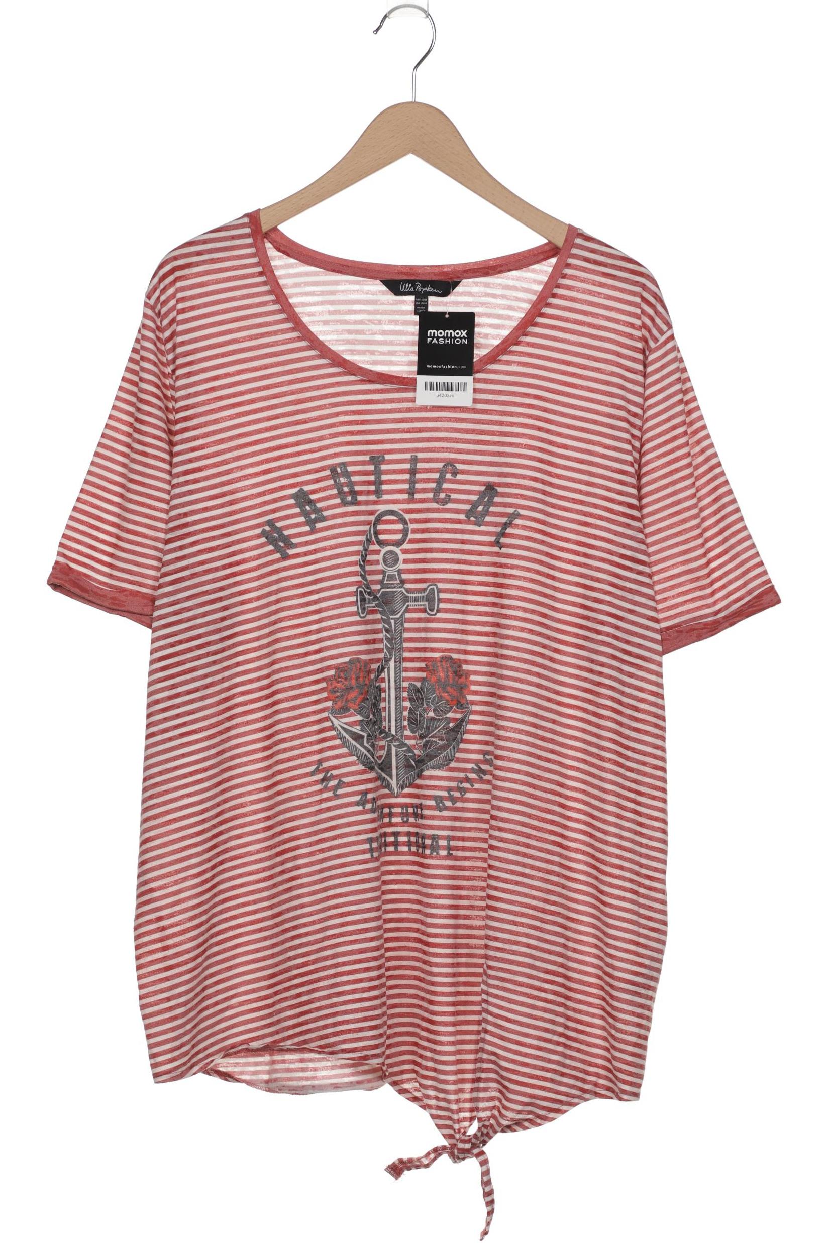 

Ulla Popken Damen T-Shirt, rot, Gr. 50