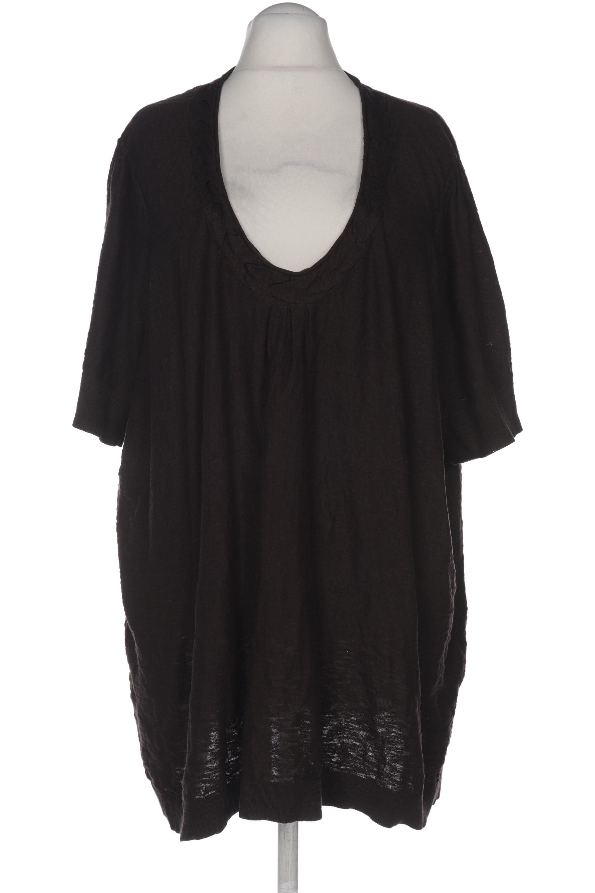 

Ulla Popken Damen T-Shirt, braun, Gr. 62