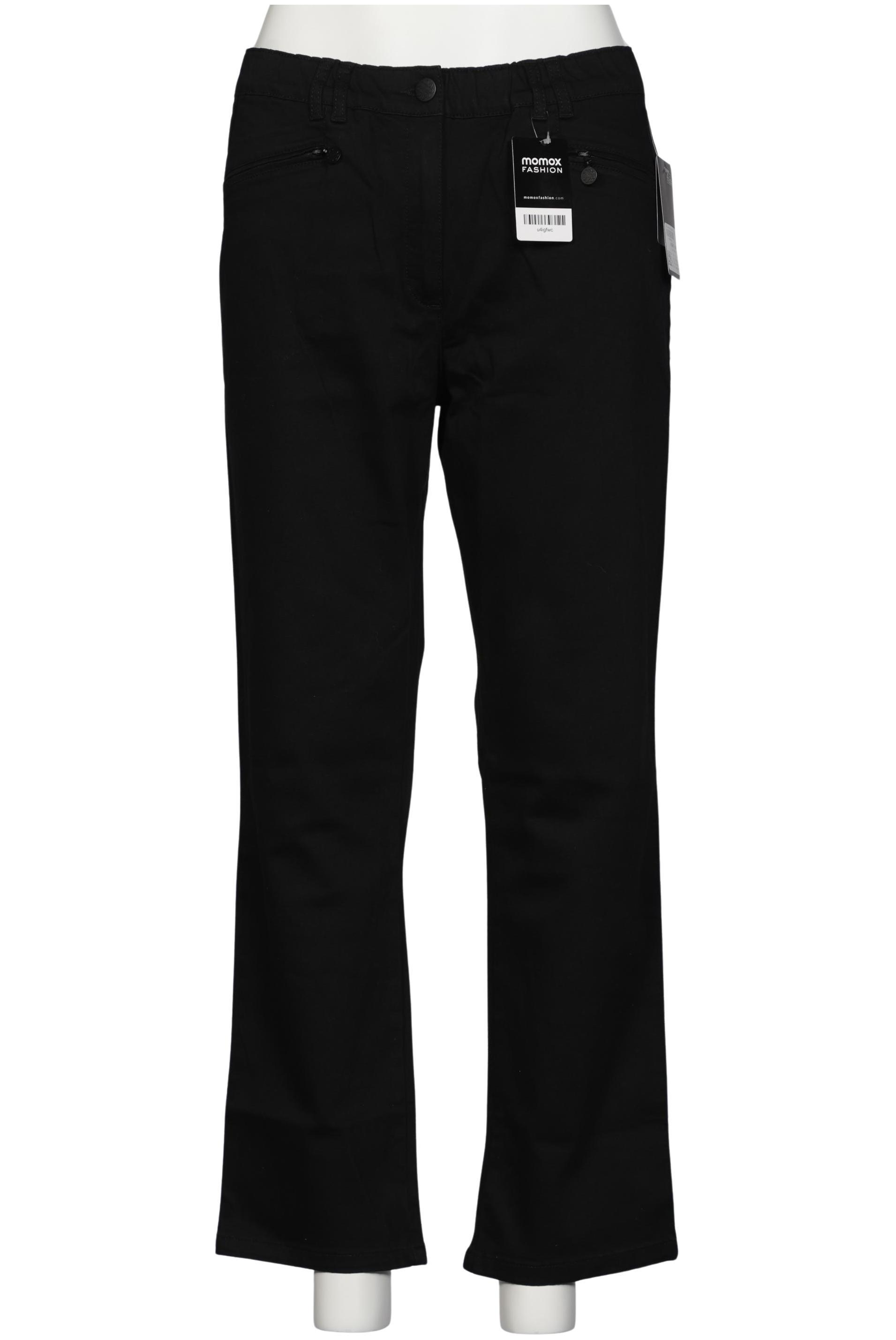 

Ulla Popken Damen Jeans, schwarz, Gr. 23