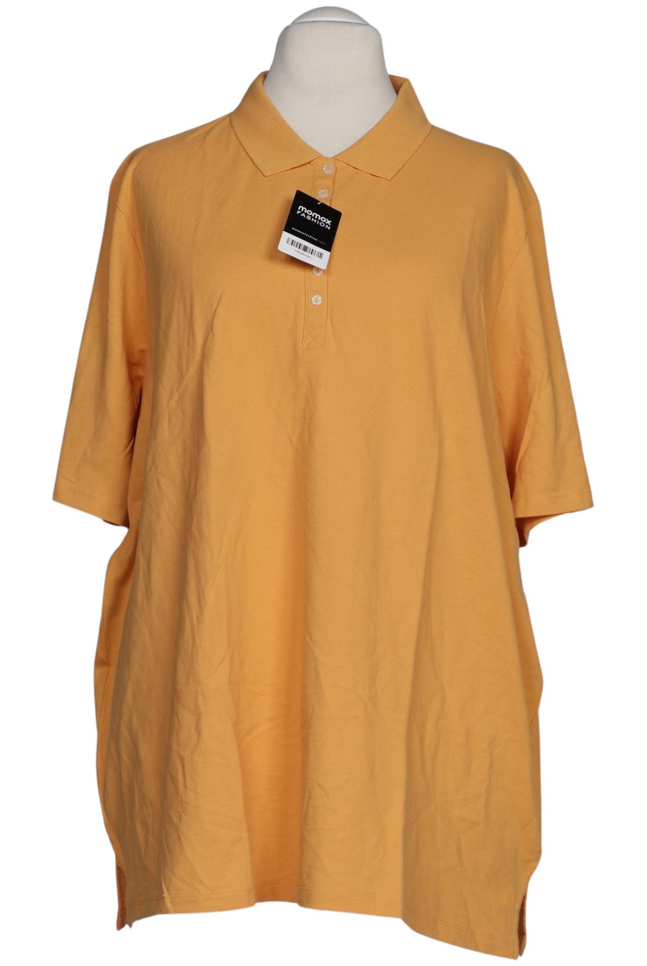 

Ulla Popken Damen Poloshirt, gelb, Gr. 54