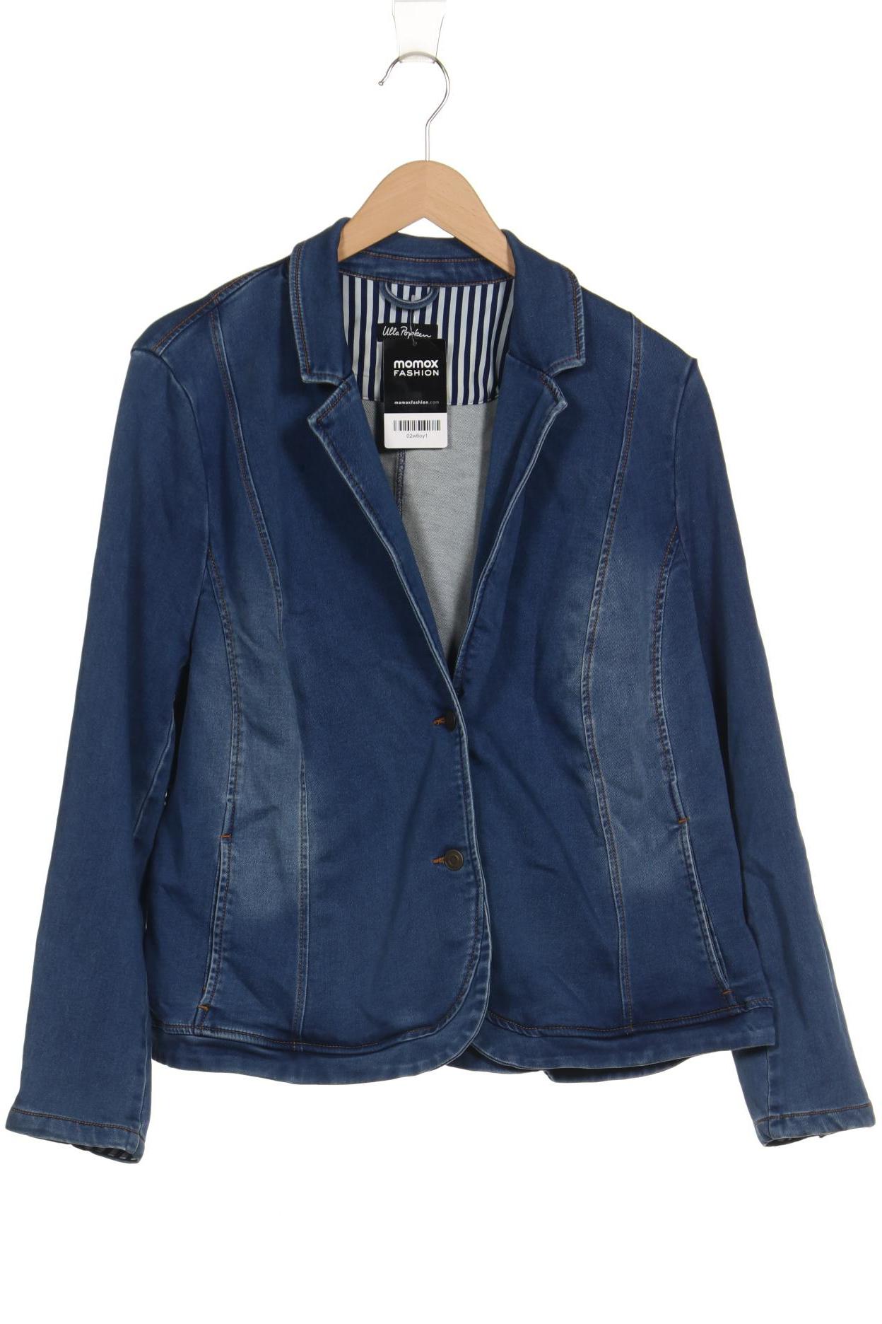 

Ulla Popken Damen Jacke, blau, Gr. 46