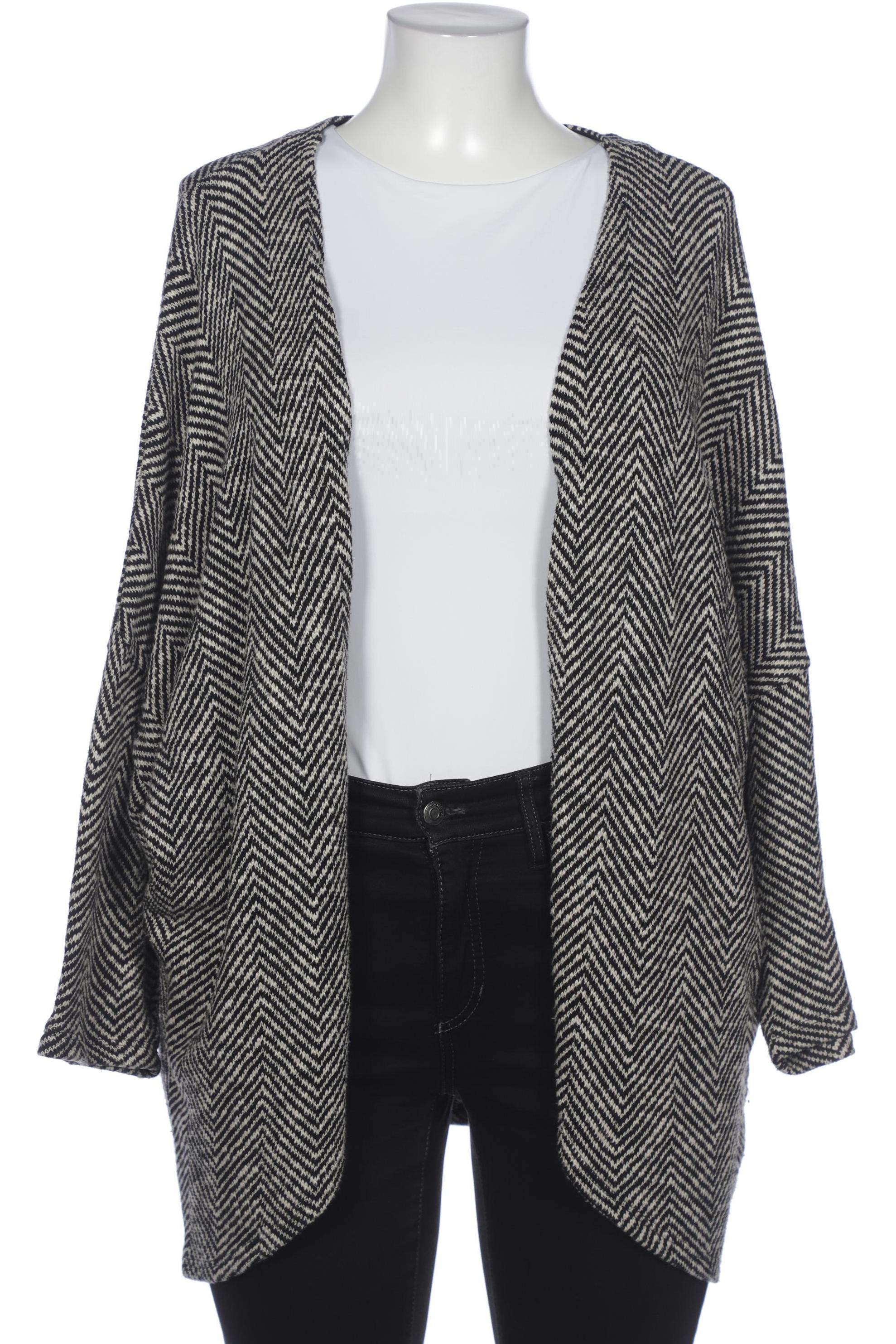 

Ulla Popken Damen Strickjacke, schwarz, Gr. 48