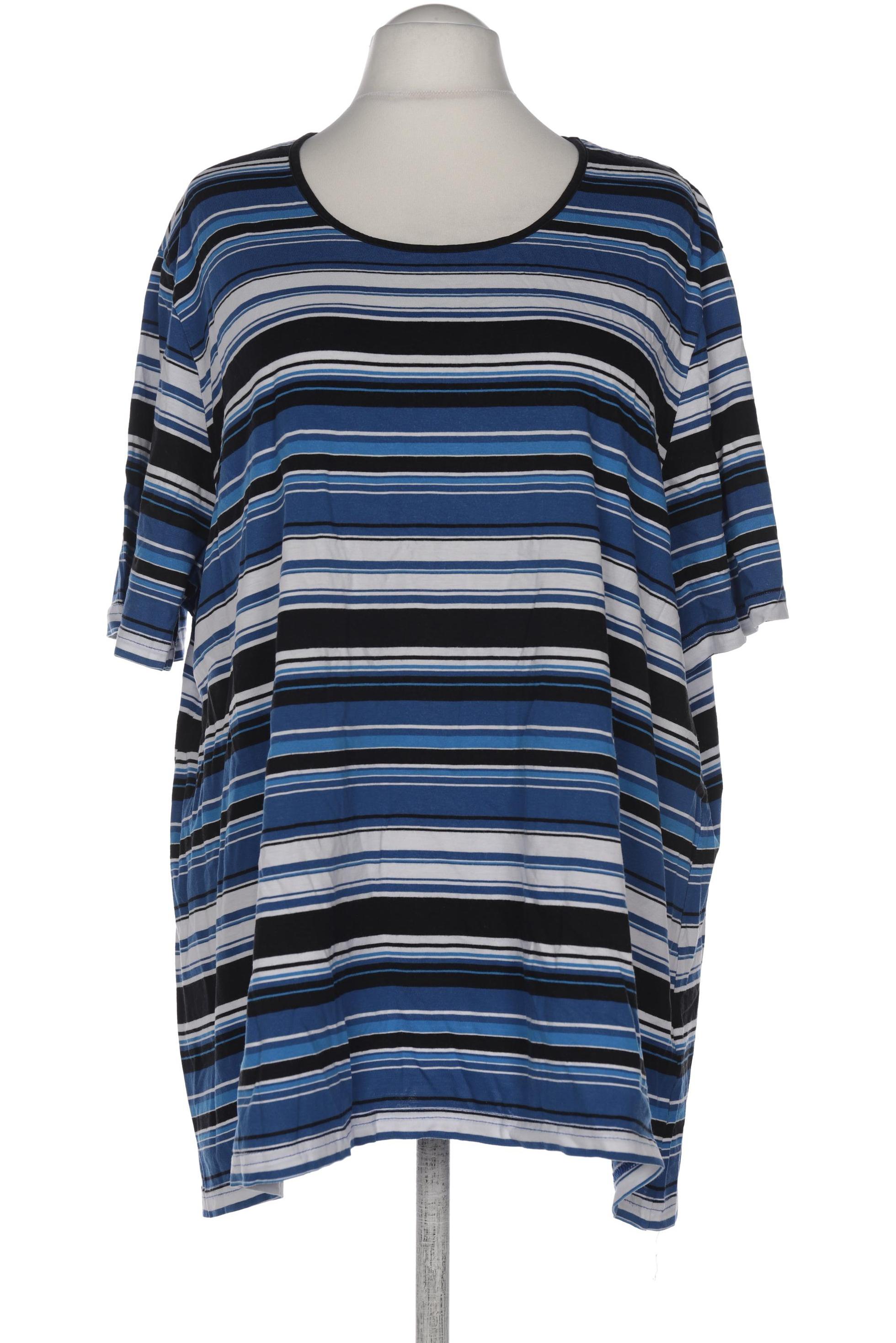 

Ulla Popken Damen T-Shirt, blau, Gr. 54
