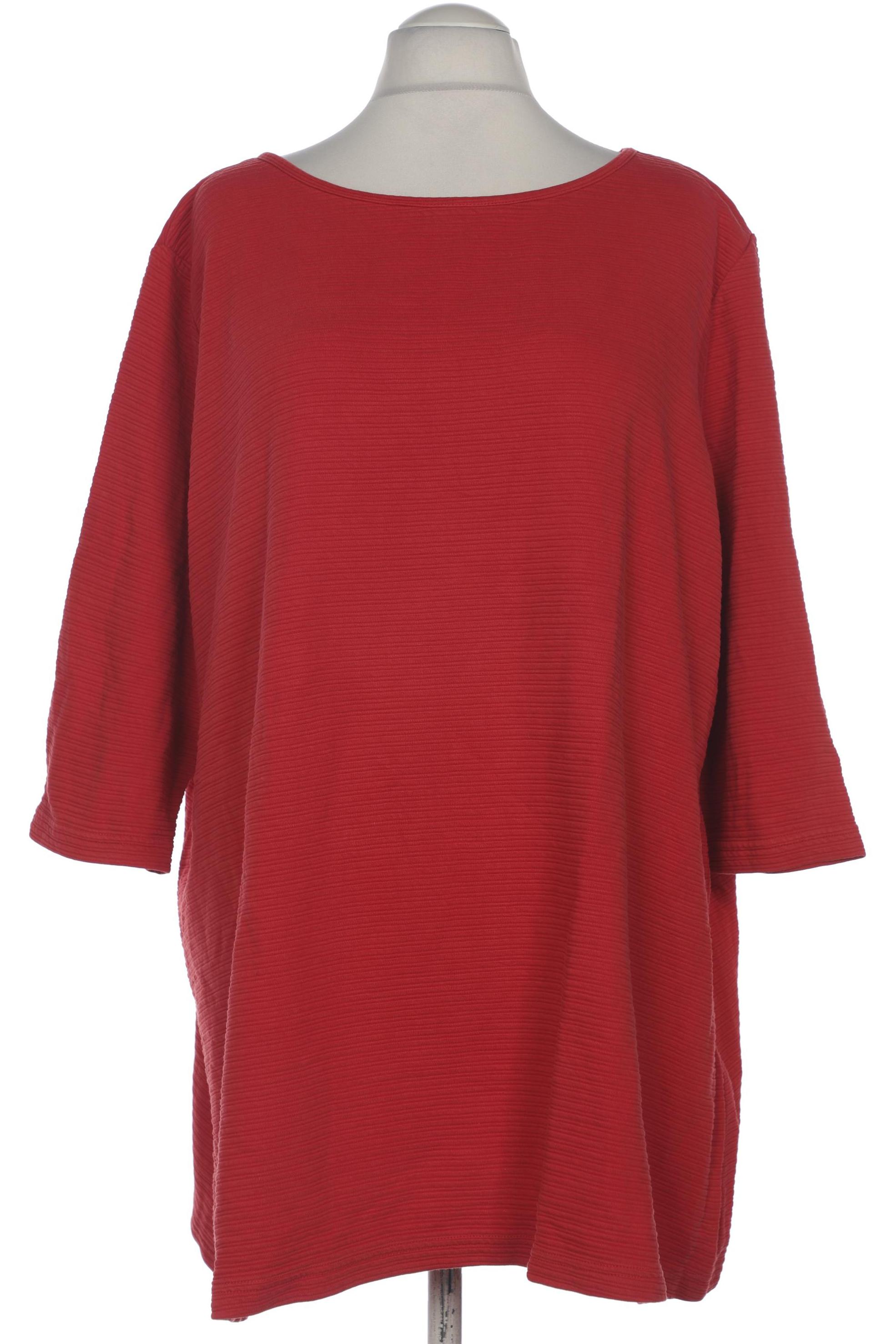 

Ulla Popken Damen T-Shirt, rot, Gr. 58
