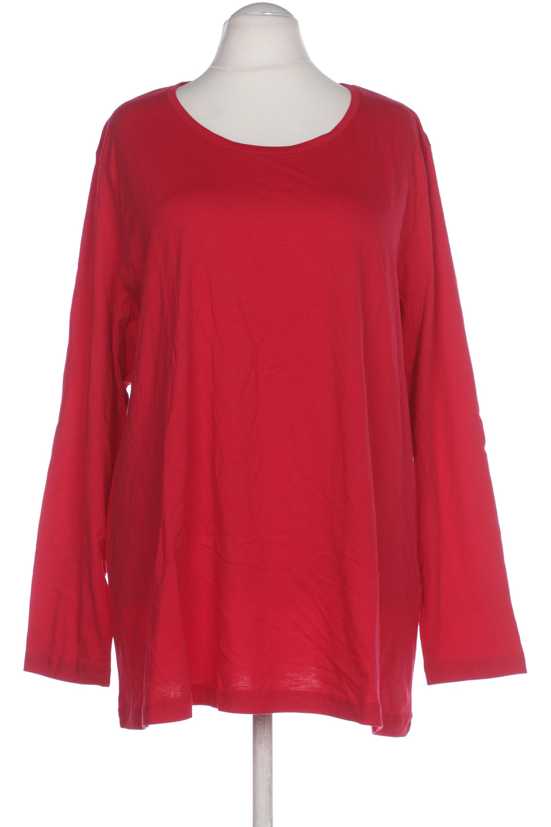 

Ulla Popken Damen Langarmshirt, rot, Gr. 54