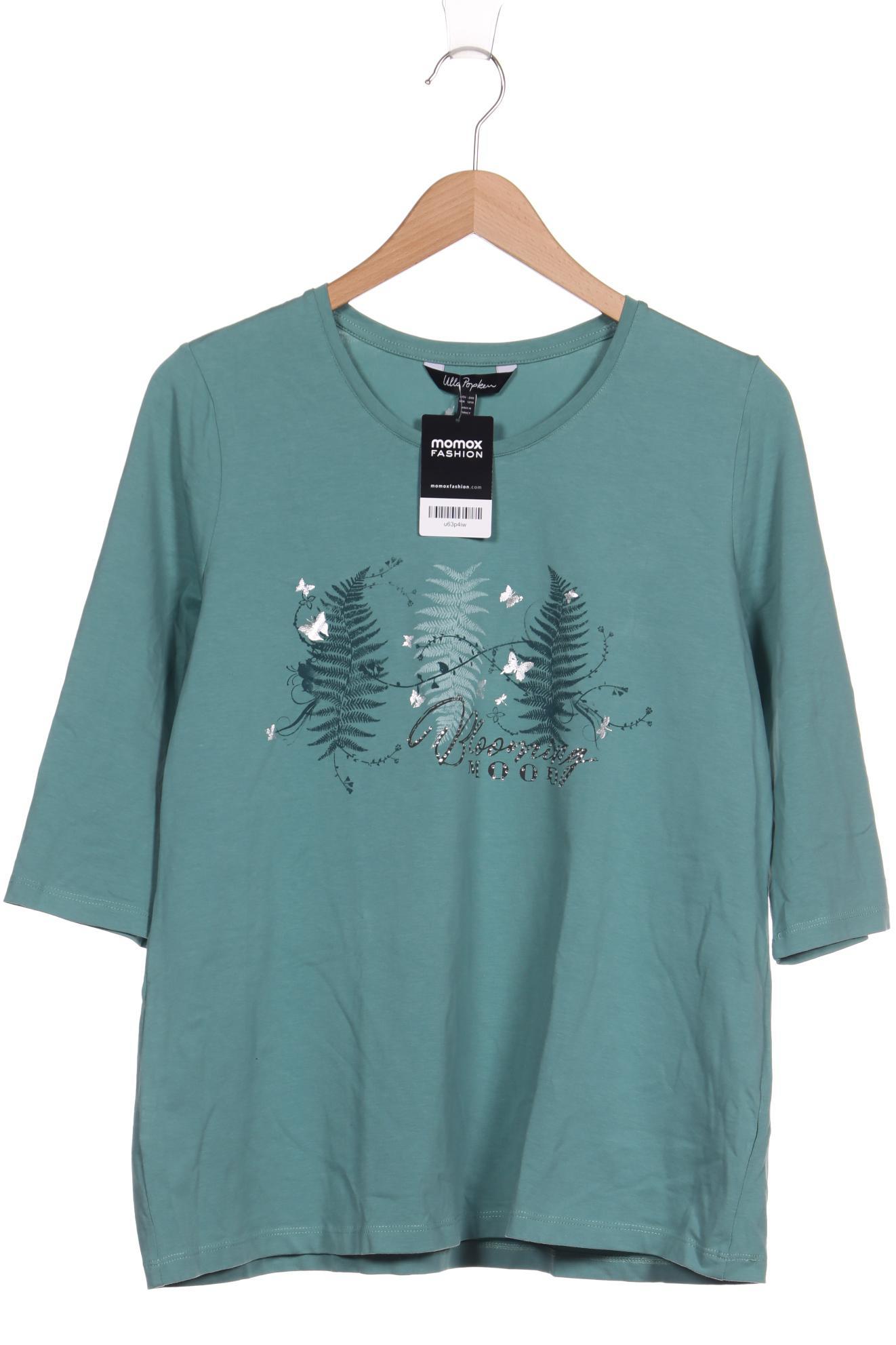 

Ulla Popken Damen Langarmshirt, grün