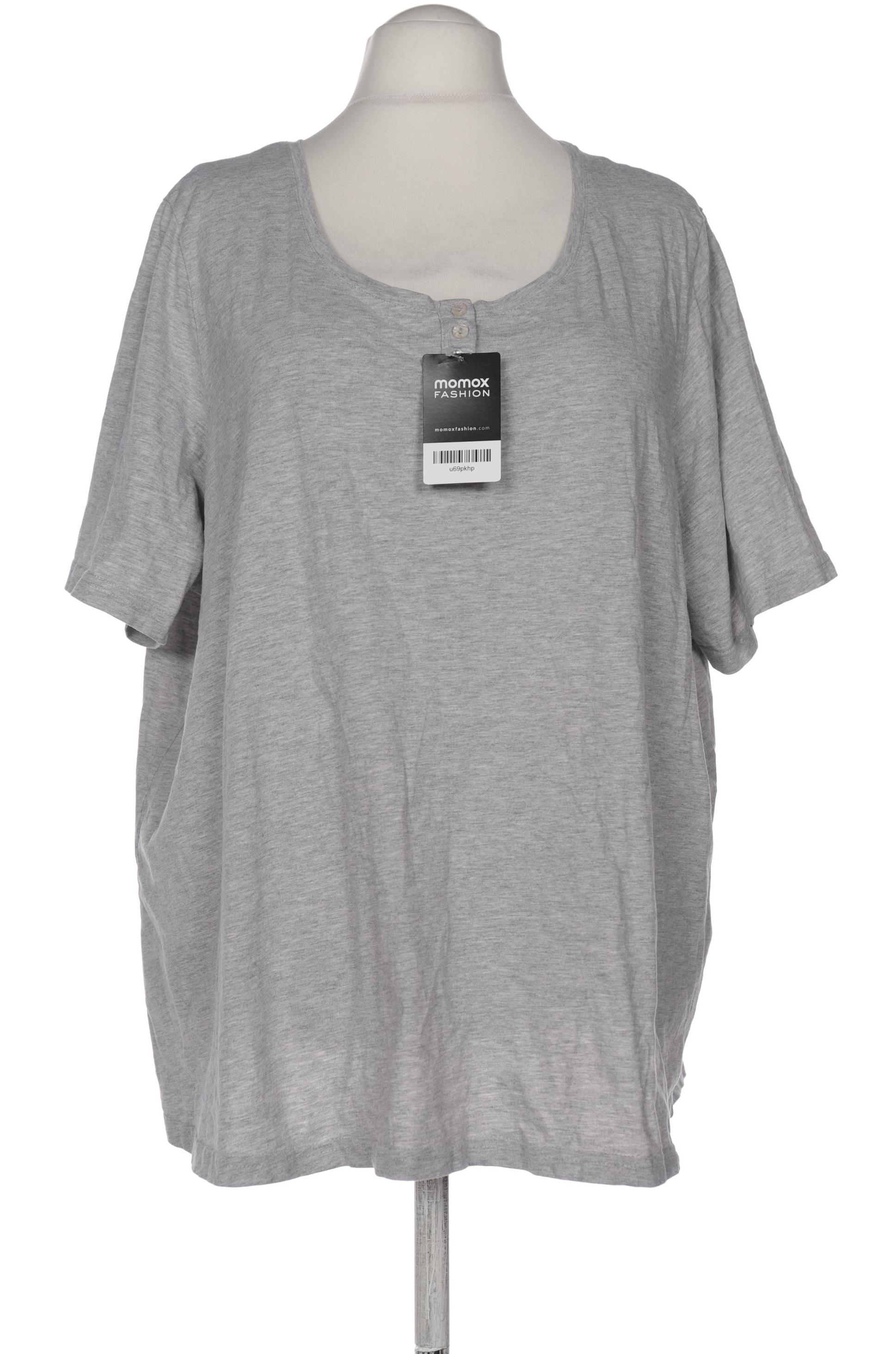 

Ulla Popken Damen T-Shirt, grau, Gr. 52