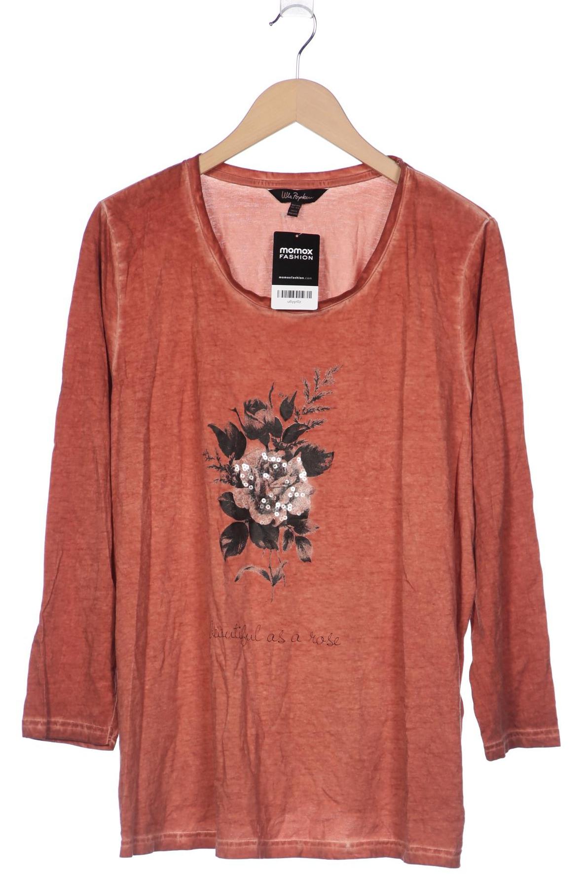 

Ulla Popken Damen Langarmshirt, rot