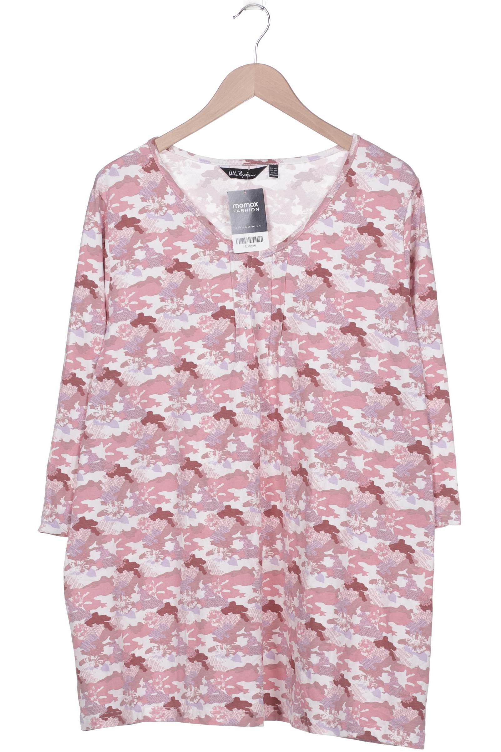 

Ulla Popken Damen Langarmshirt, pink, Gr. 50