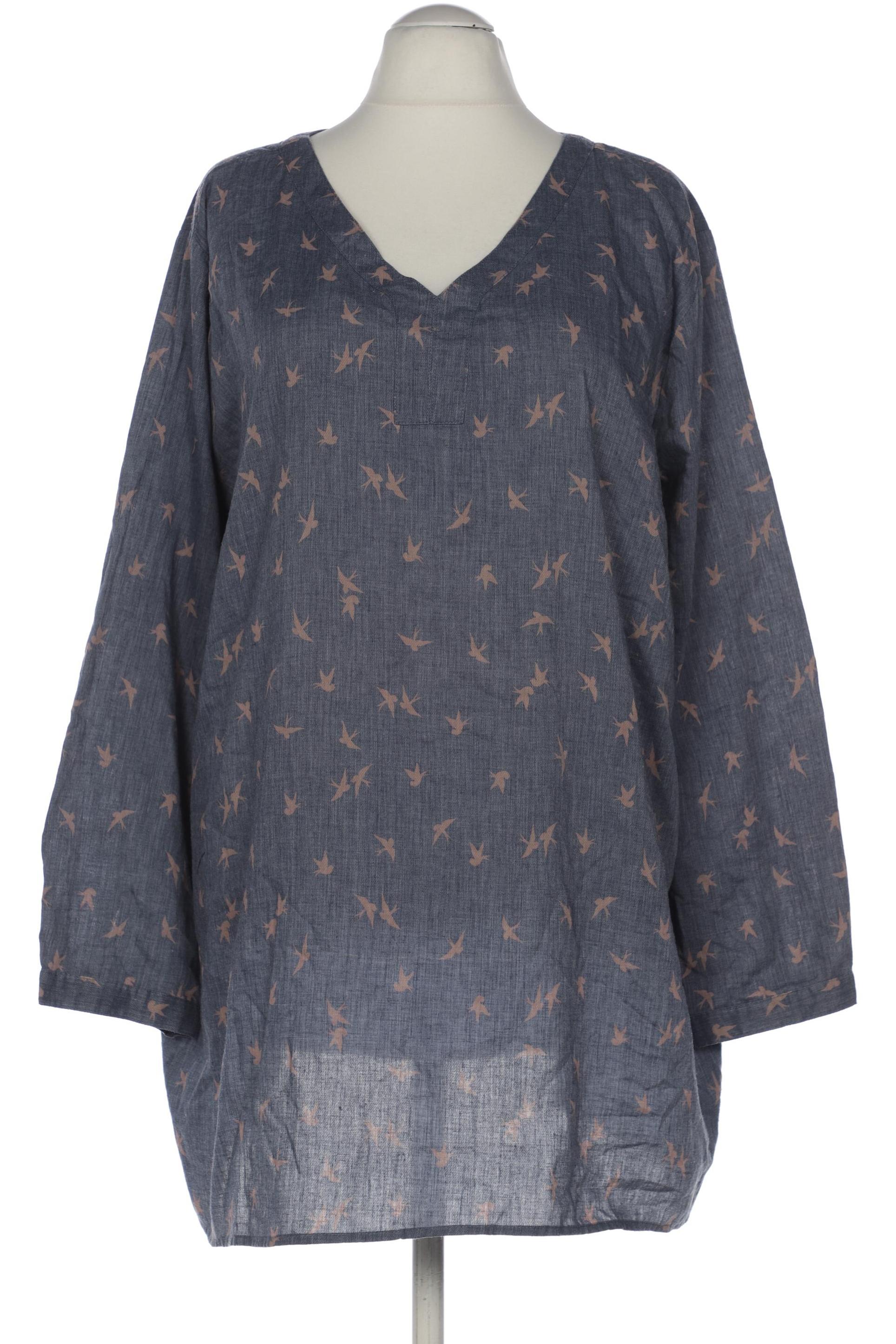 

Ulla Popken Damen Bluse, blau, Gr. 54