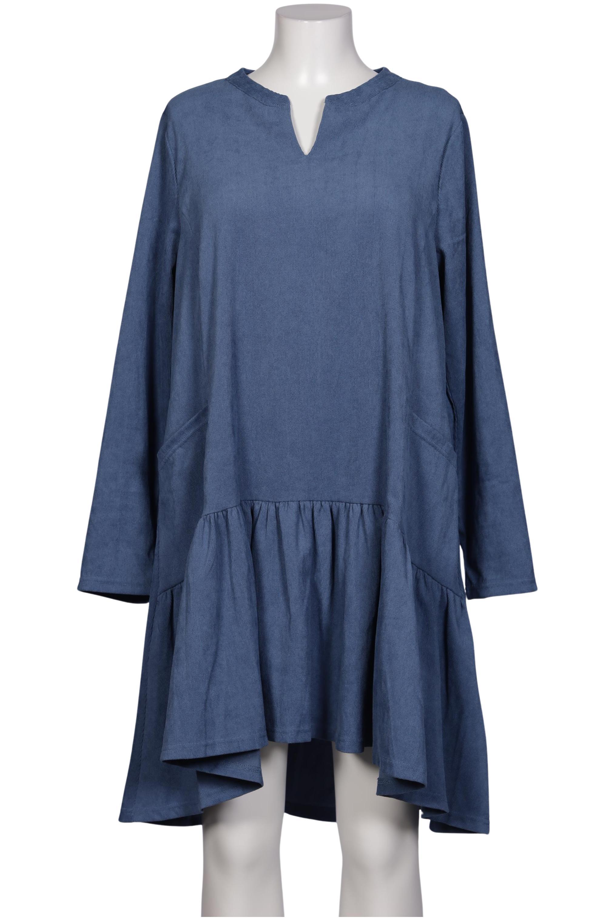 

Ulla Popken Damen Kleid, blau, Gr. 46